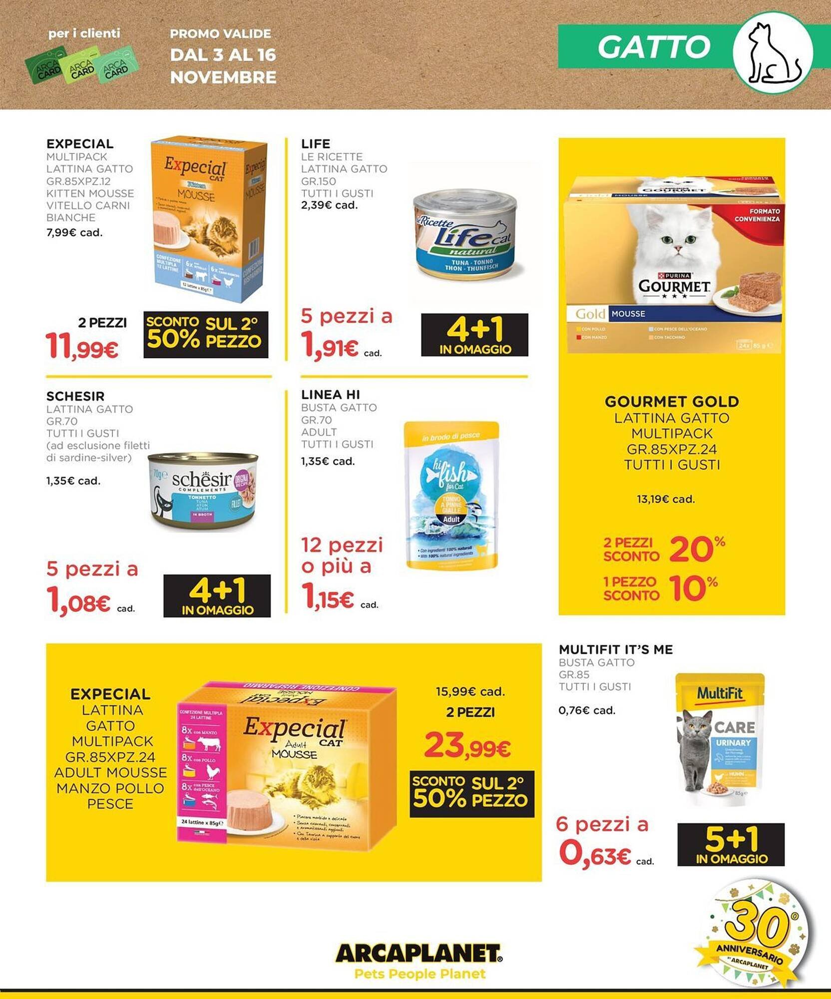 Volantino Arcaplanet (2025-11-10 - 2025-11-16)