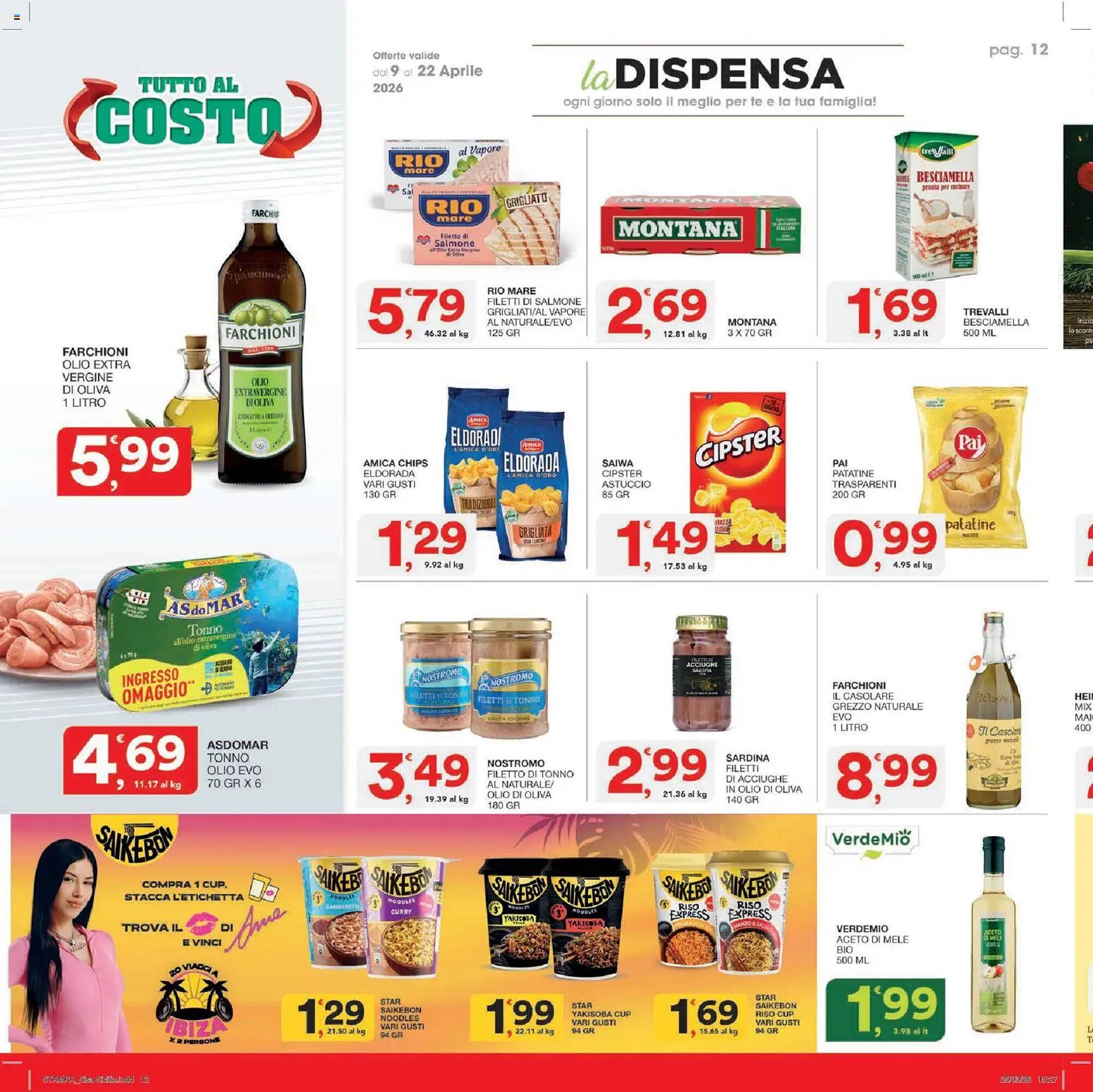 Volantino Sisa (2026-04-09 - 2026-04-22)