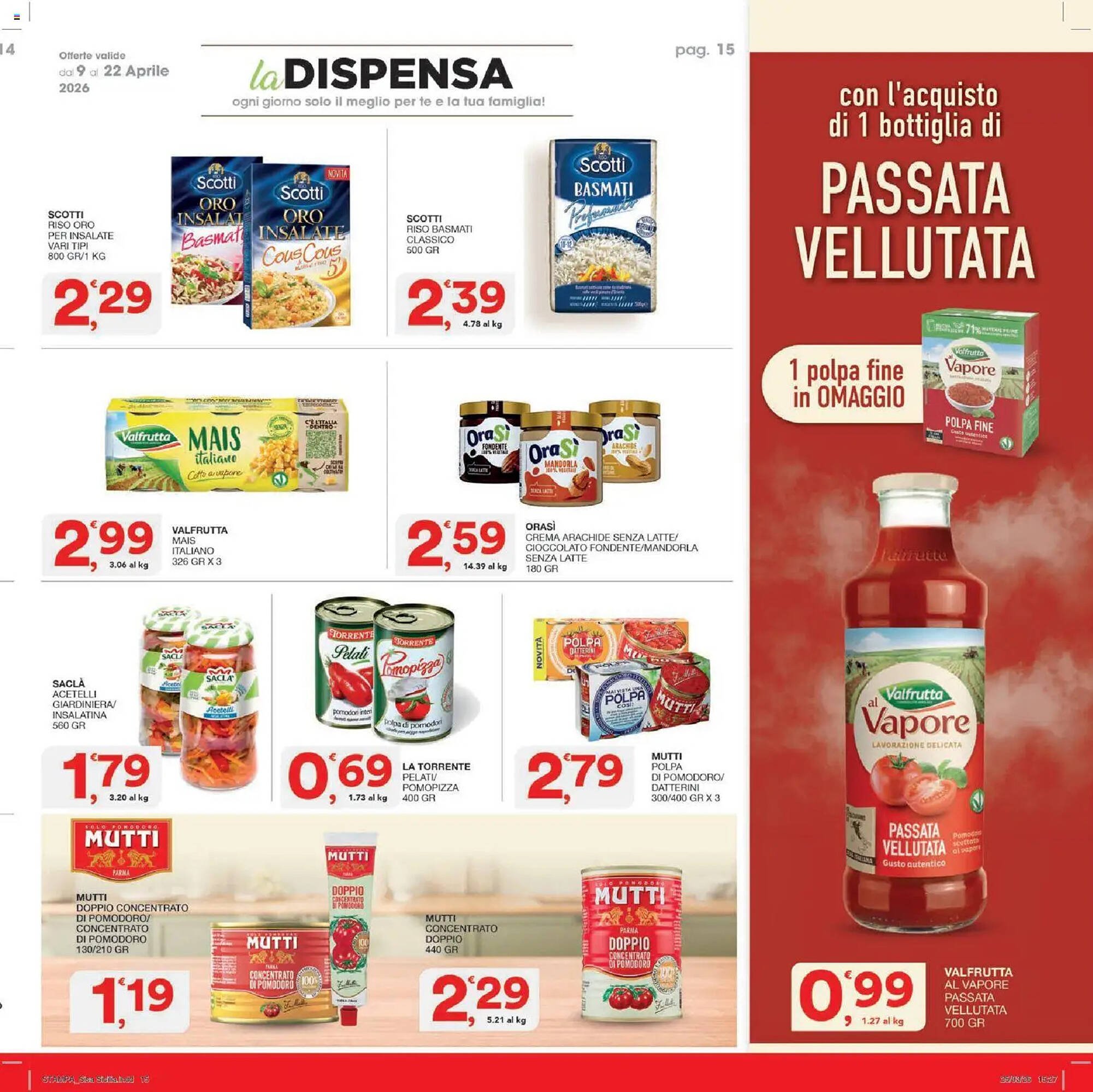 Volantino Sisa (2026-04-09 - 2026-04-22)