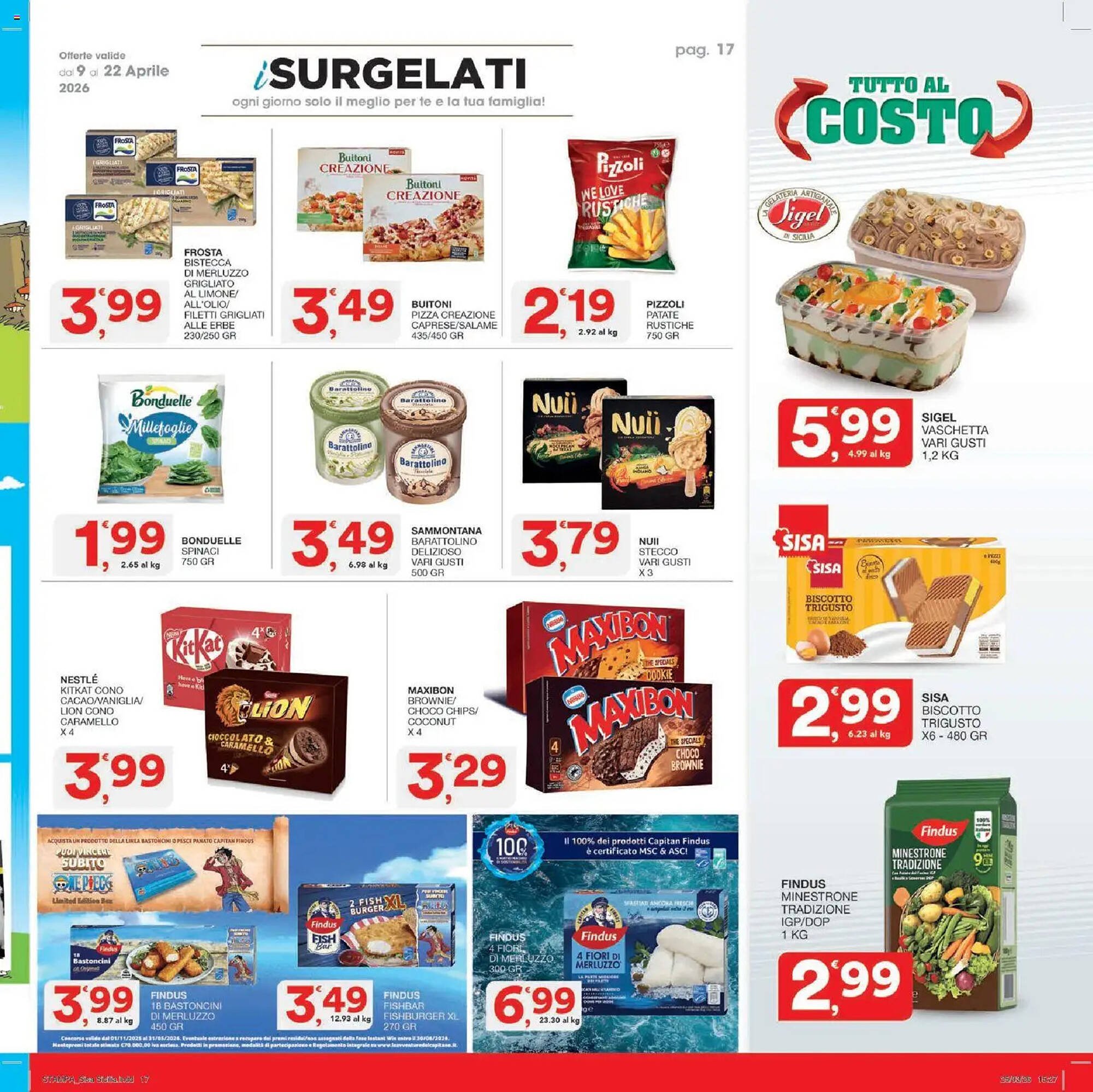 Volantino Sisa (2026-04-09 - 2026-04-22)