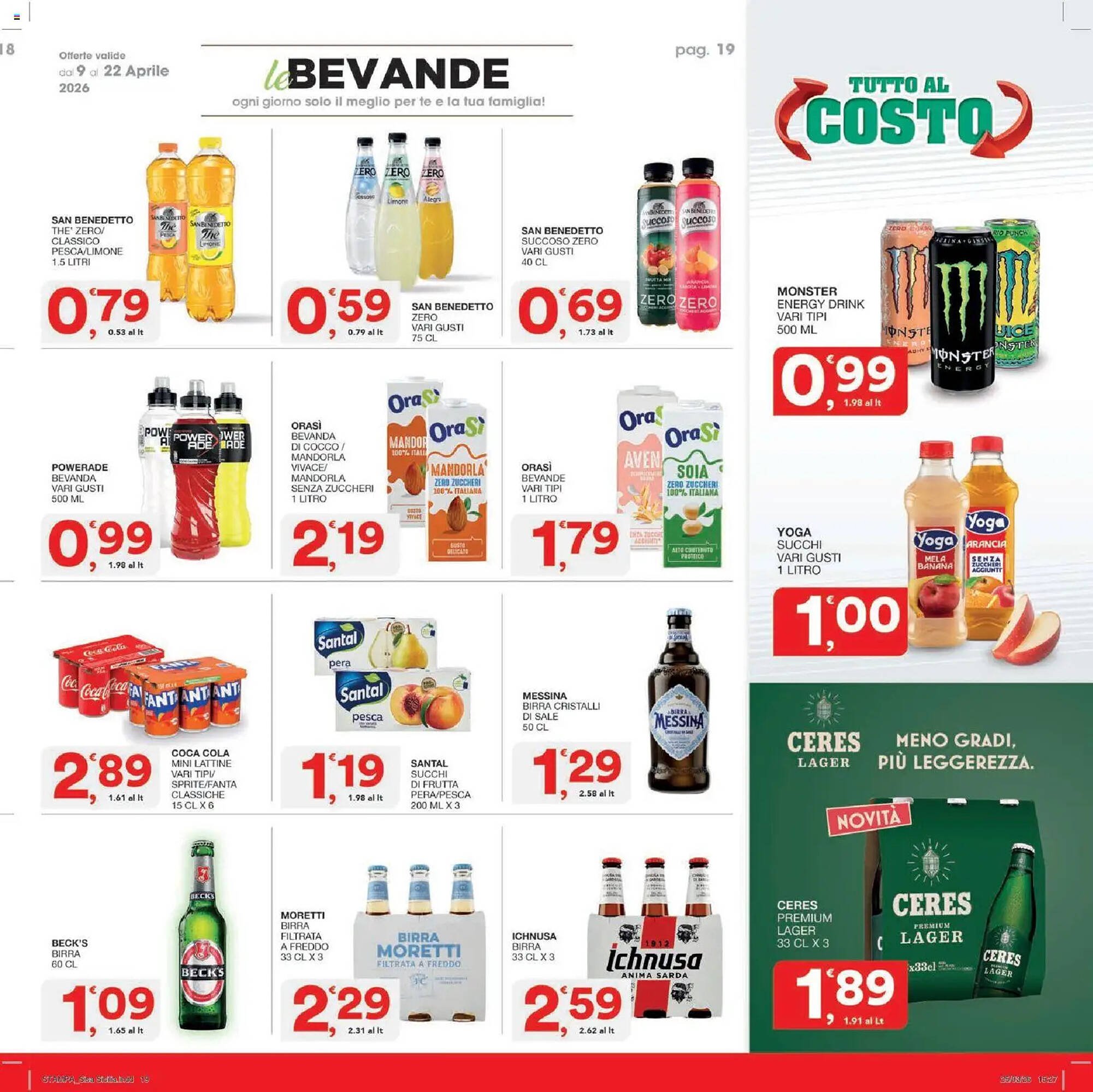 Volantino Sisa (2026-04-09 - 2026-04-22)