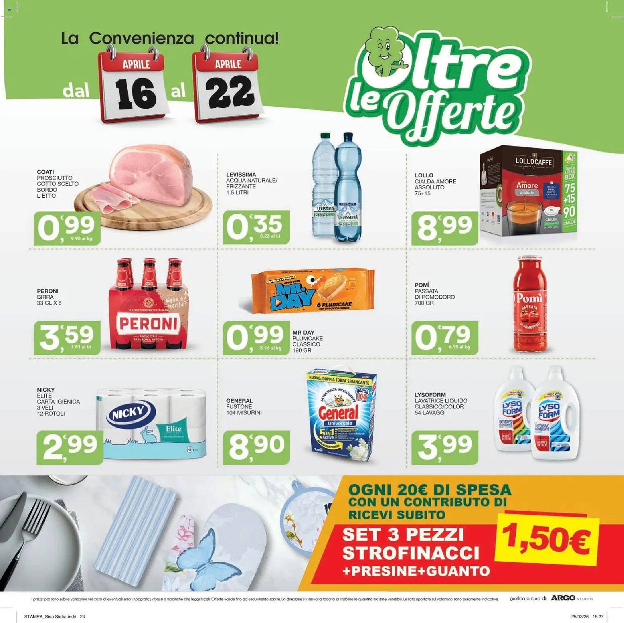 Volantino Sisa (2026-04-09 - 2026-04-22)