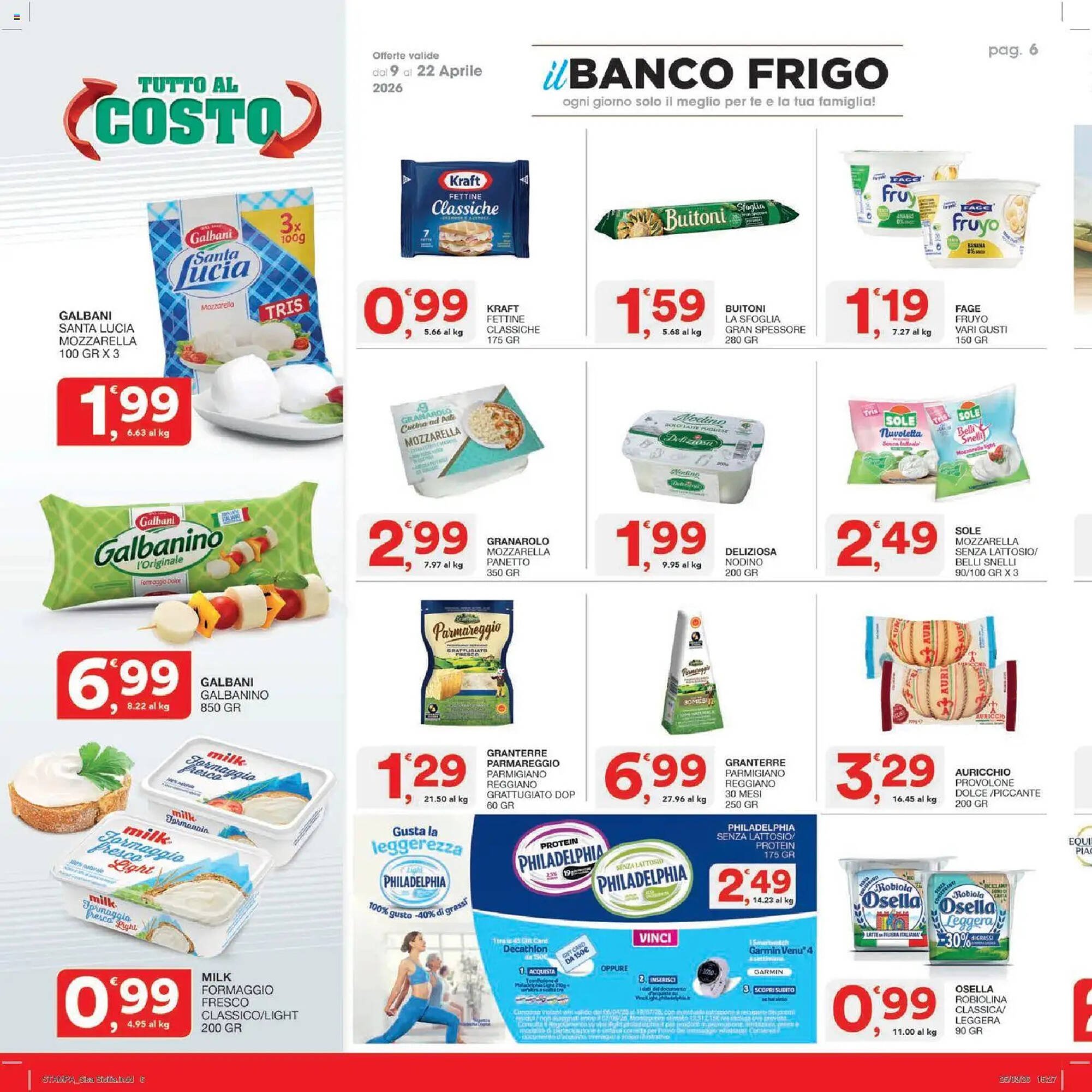 Volantino Sisa (2026-04-09 - 2026-04-22)