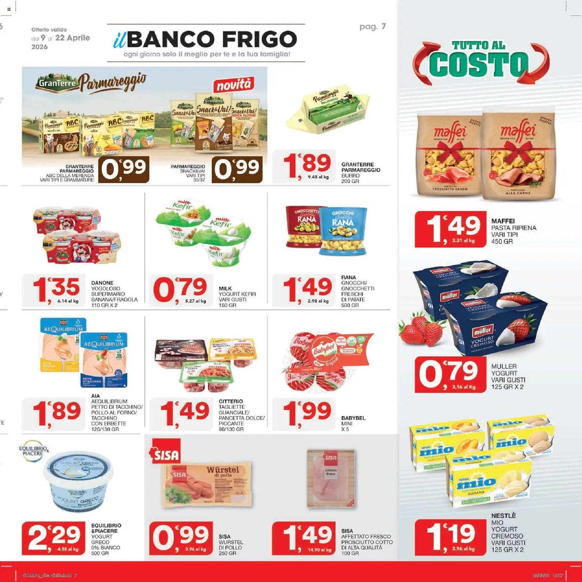 Volantino Sisa (2026-04-09 - 2026-04-22)