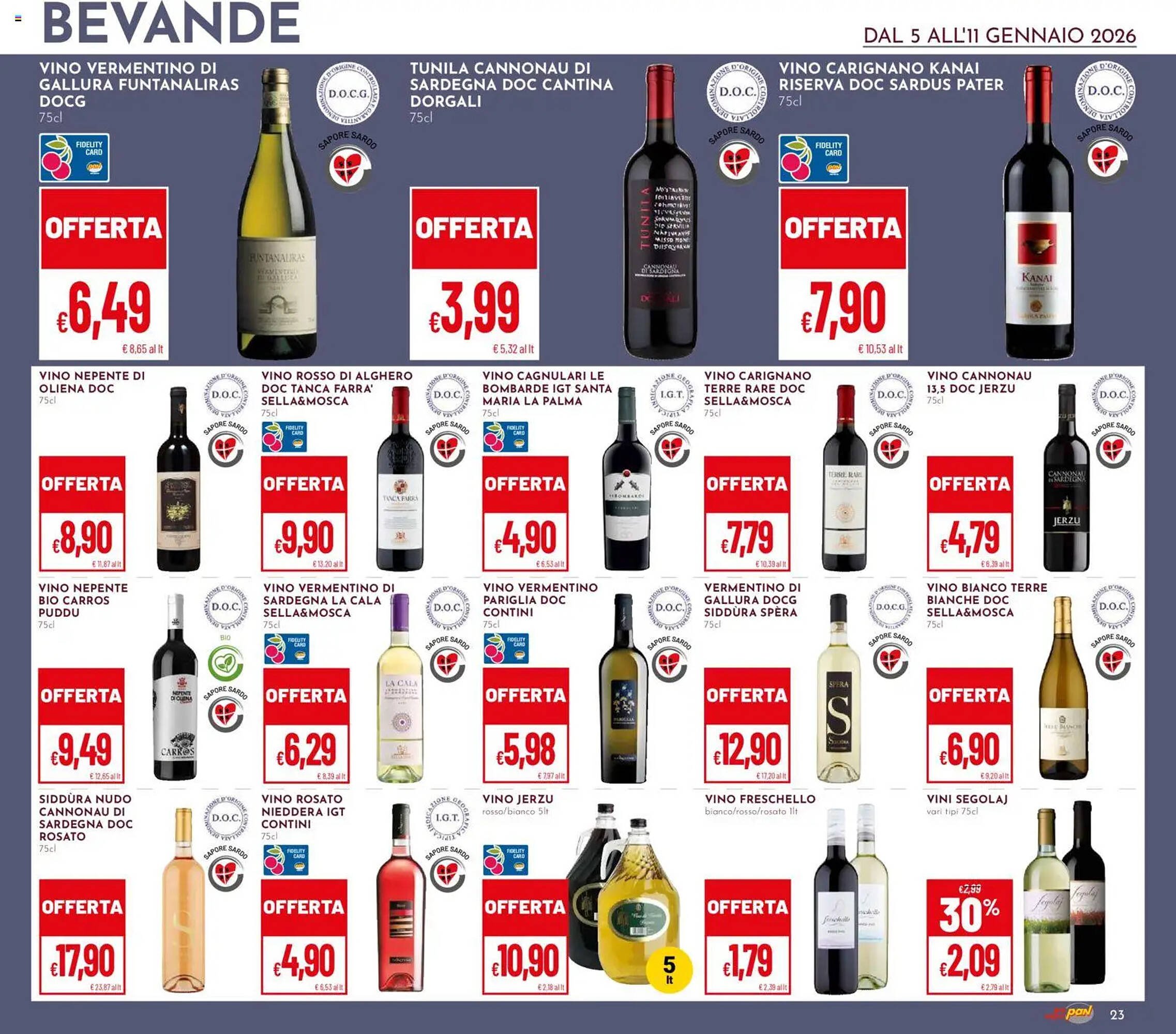 Volantino Pan (2026-01-05 - 2026-01-11)