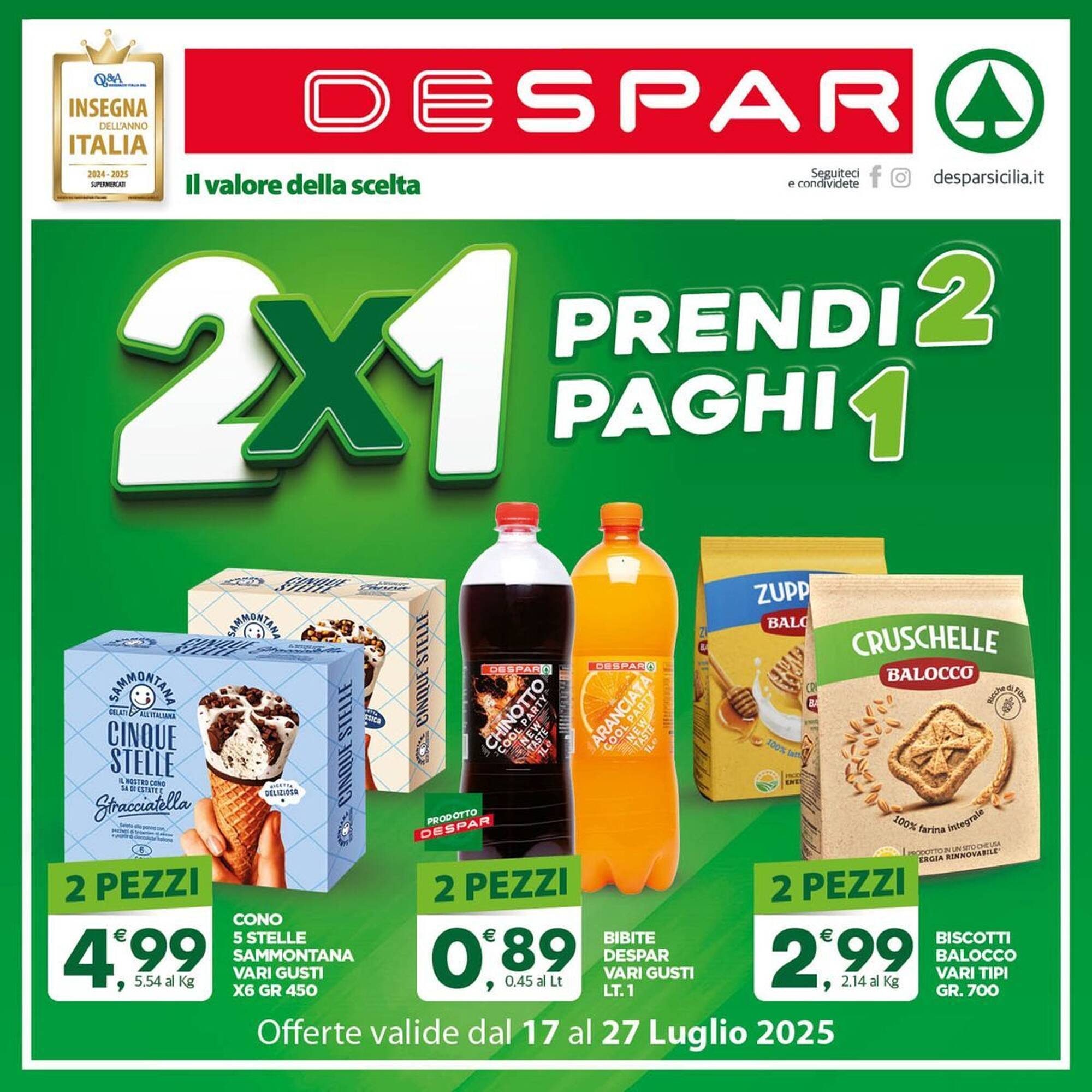 Volantino Despar (2025-07-17 - 2025-07-27)