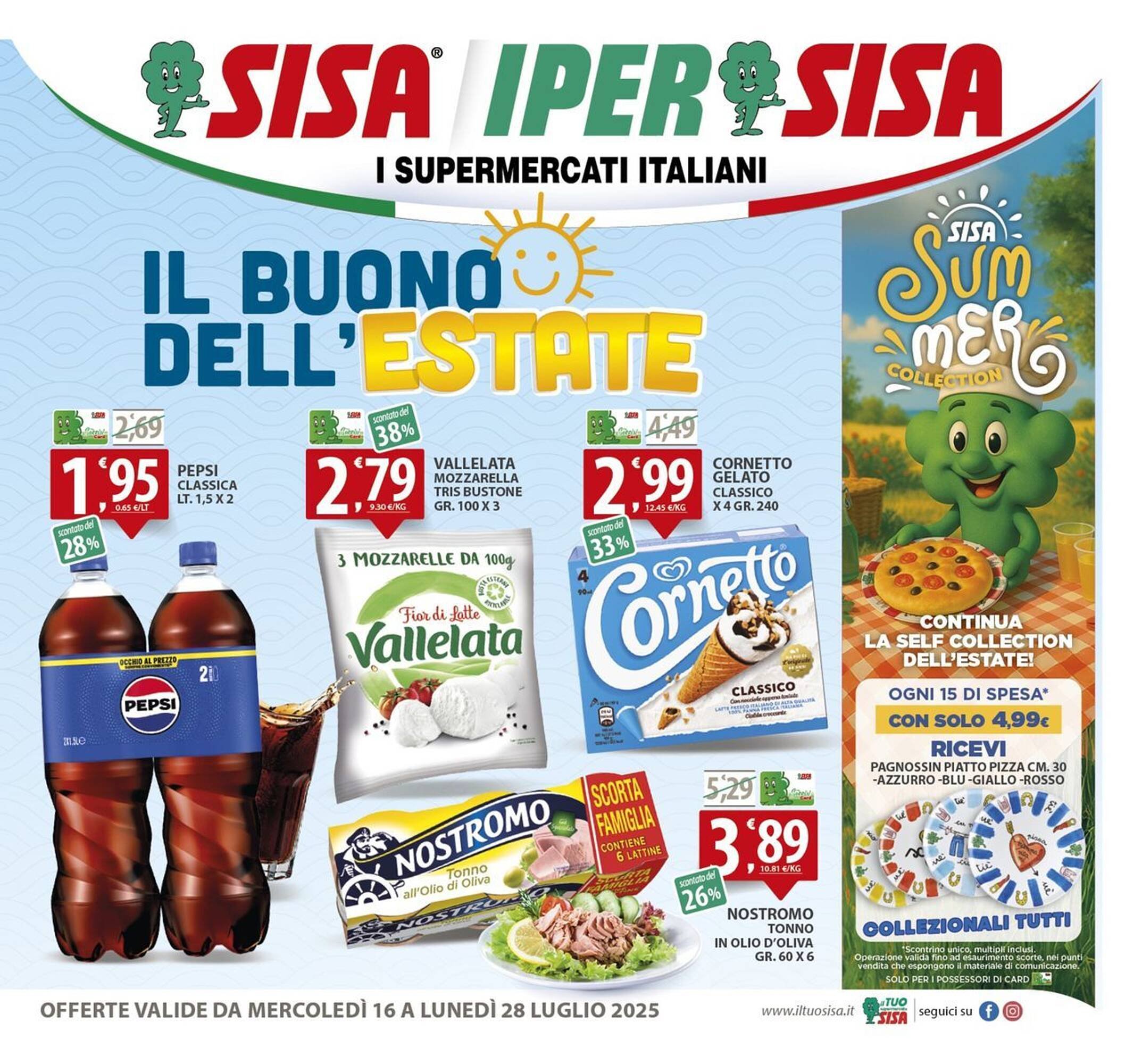 Volantino Sisa (2025-07-16 - 2025-07-28)