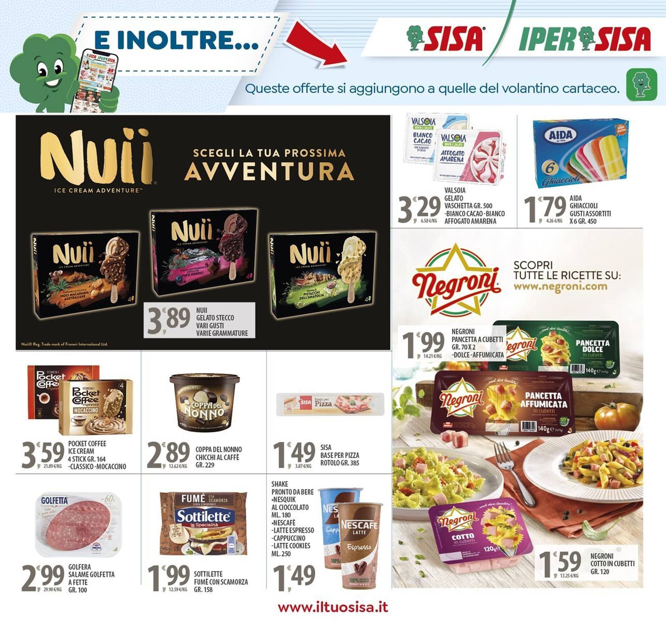 Volantino Sisa (2025-07-16 - 2025-07-28)