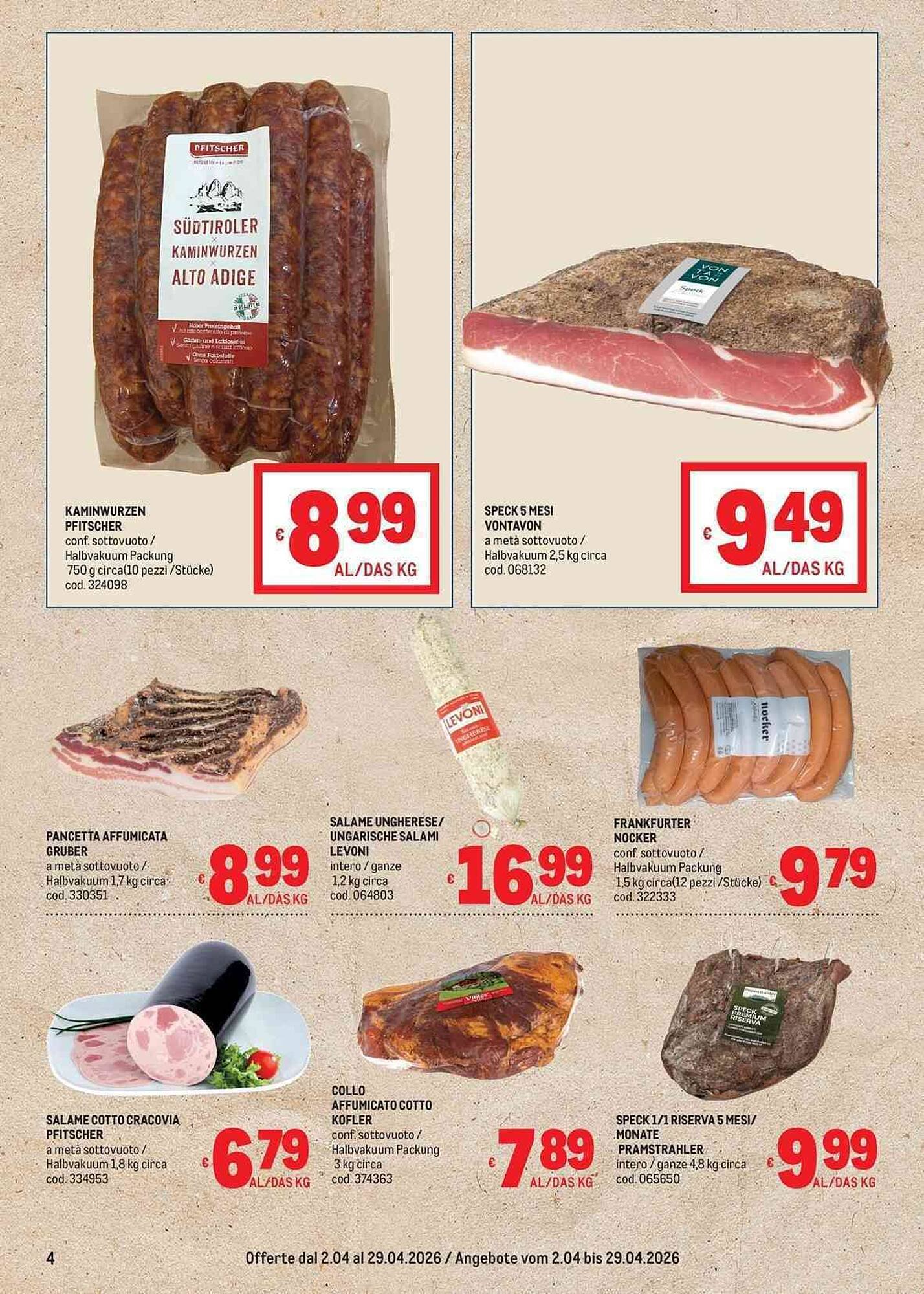 Volantino Metro (2026-04-02 - 2026-04-29)