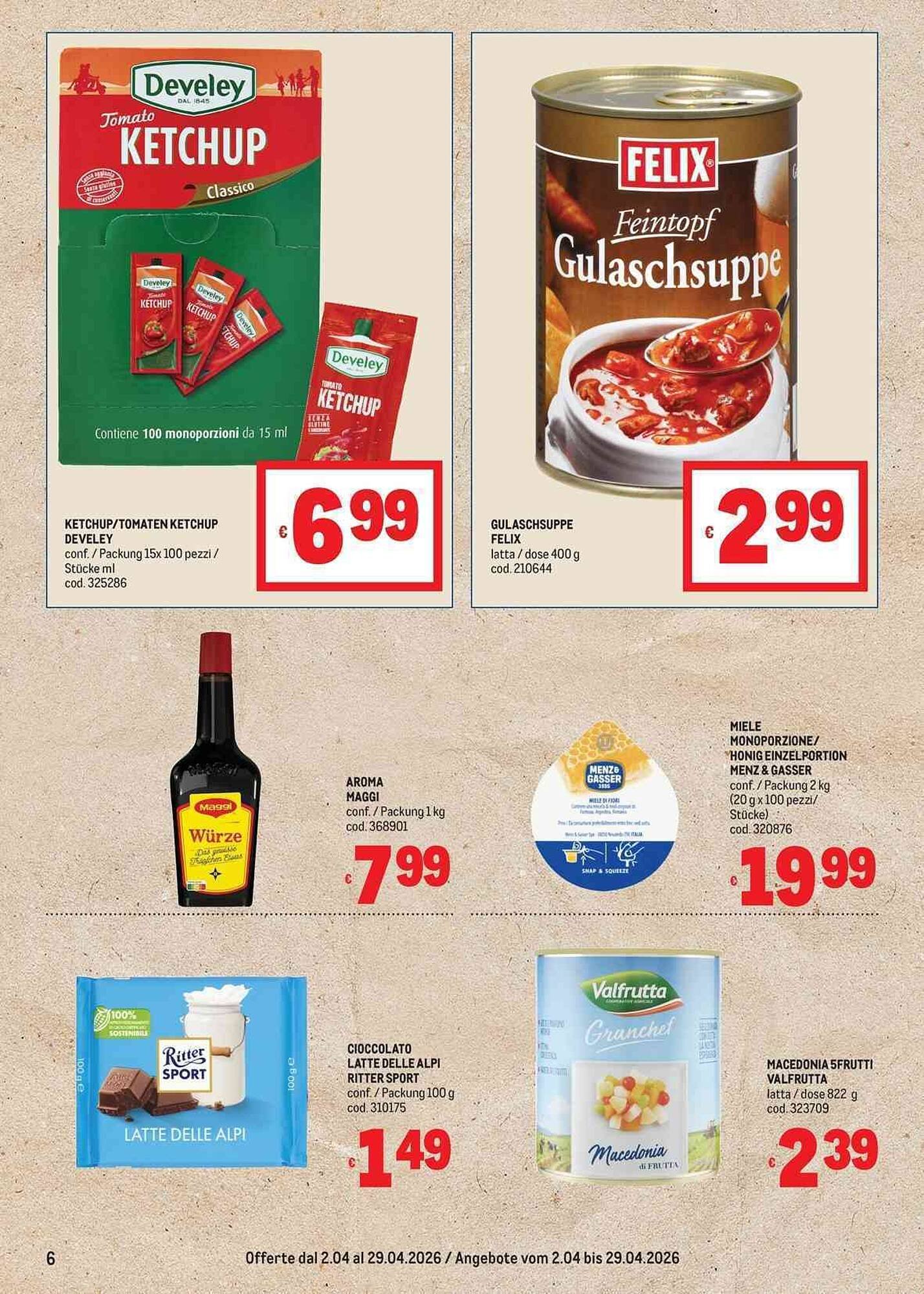 Volantino Metro (2026-04-02 - 2026-04-29)