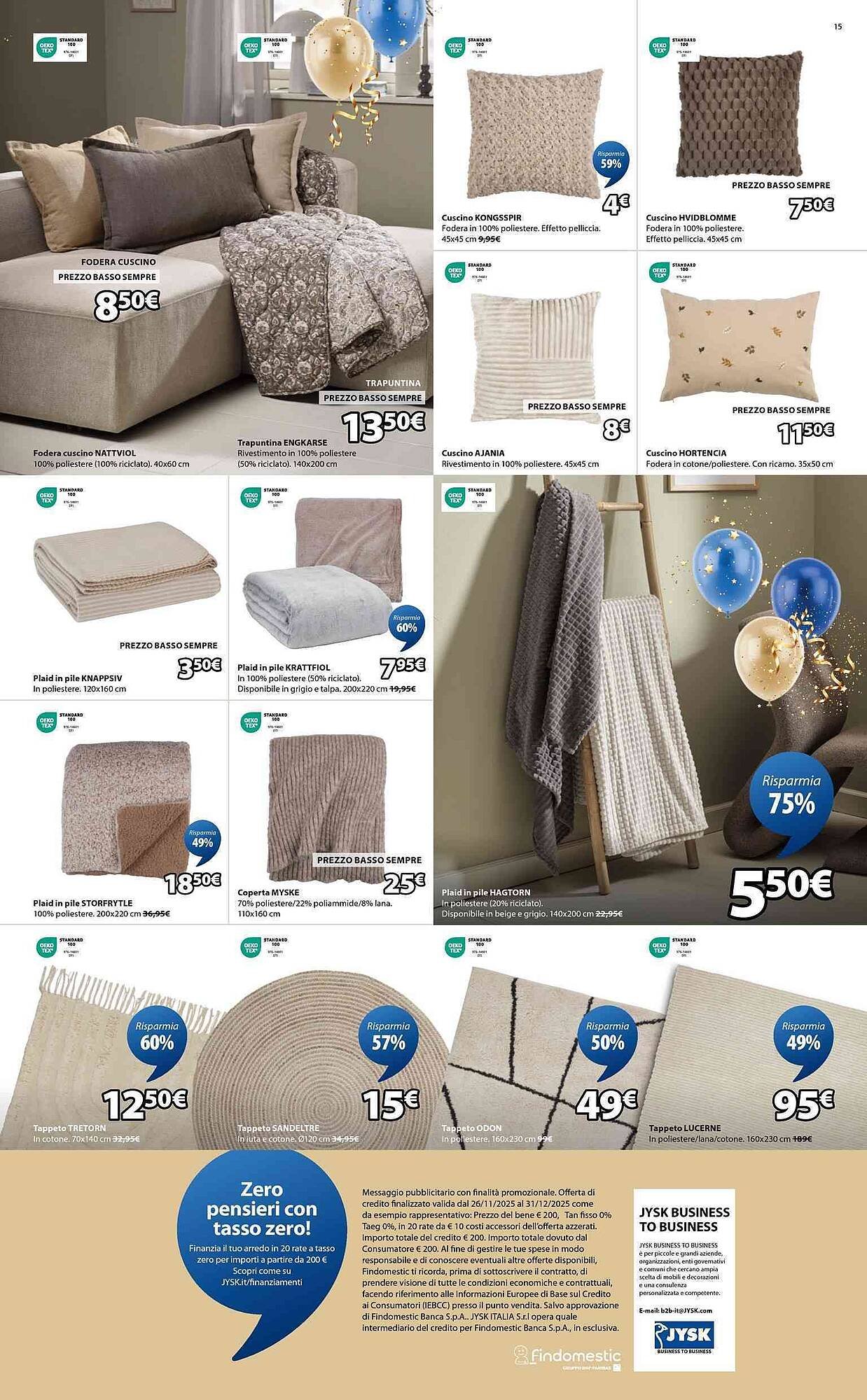 Volantino JYSK (2025-11-17 - 2025-11-30)