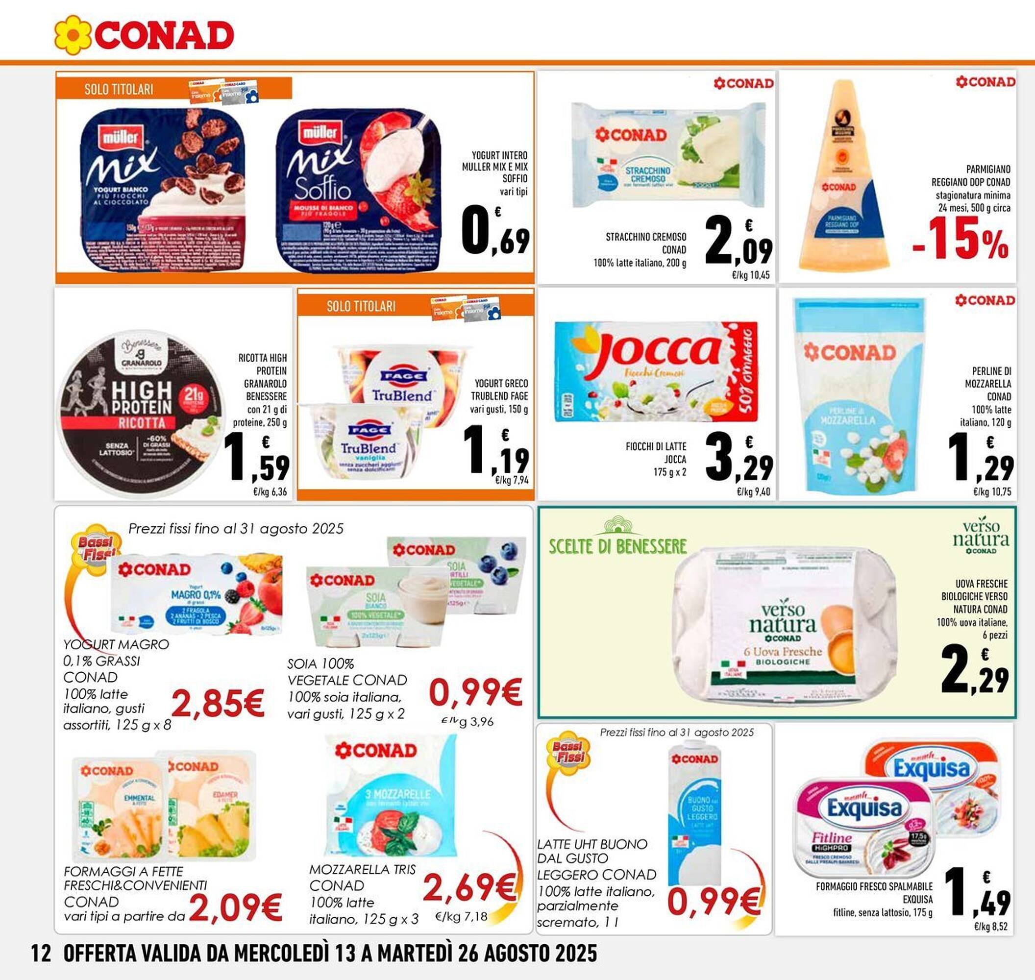 Volantino Conad (2025-08-13 - 2025-08-26)