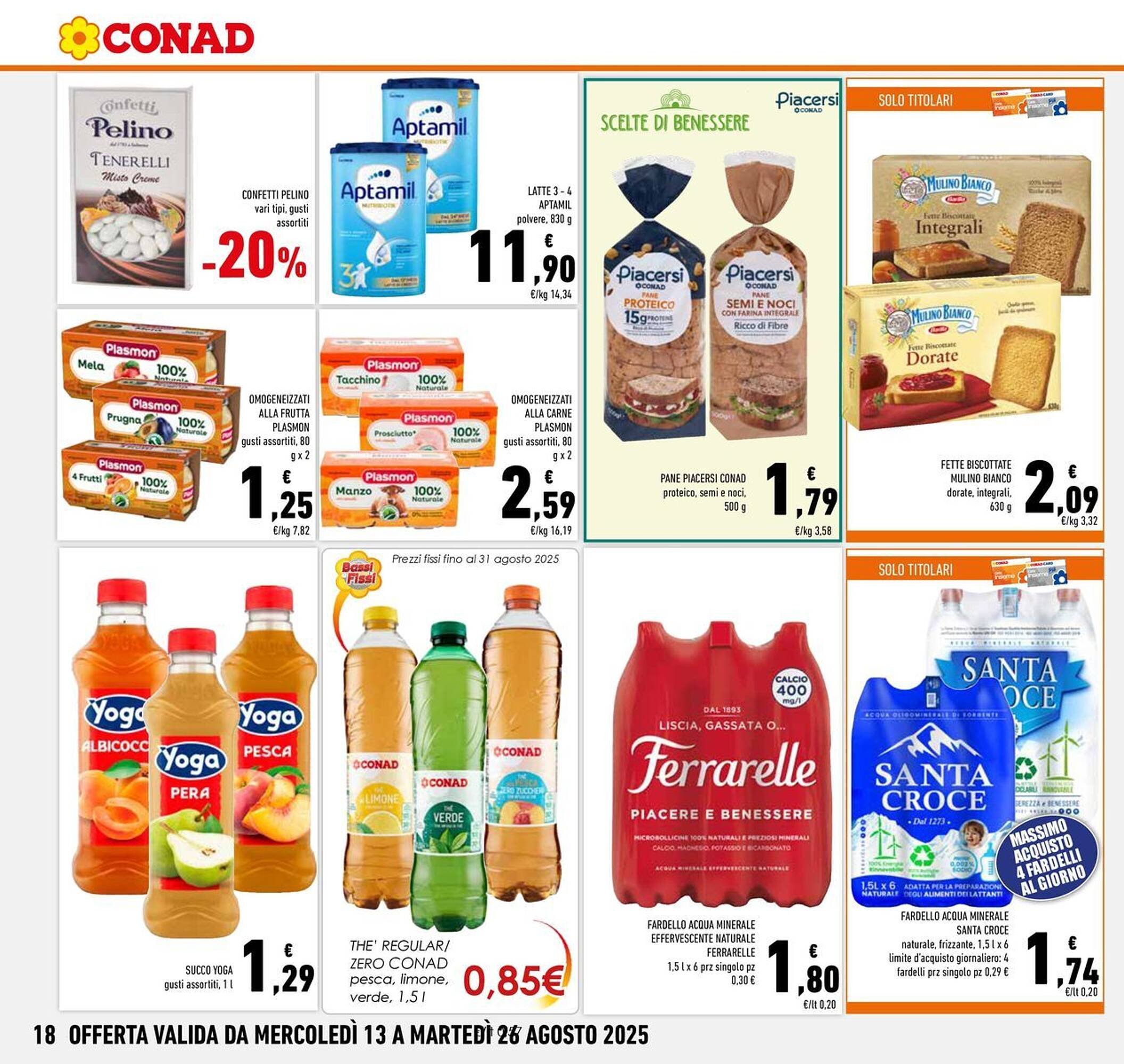 Volantino Conad (2025-08-13 - 2025-08-26)
