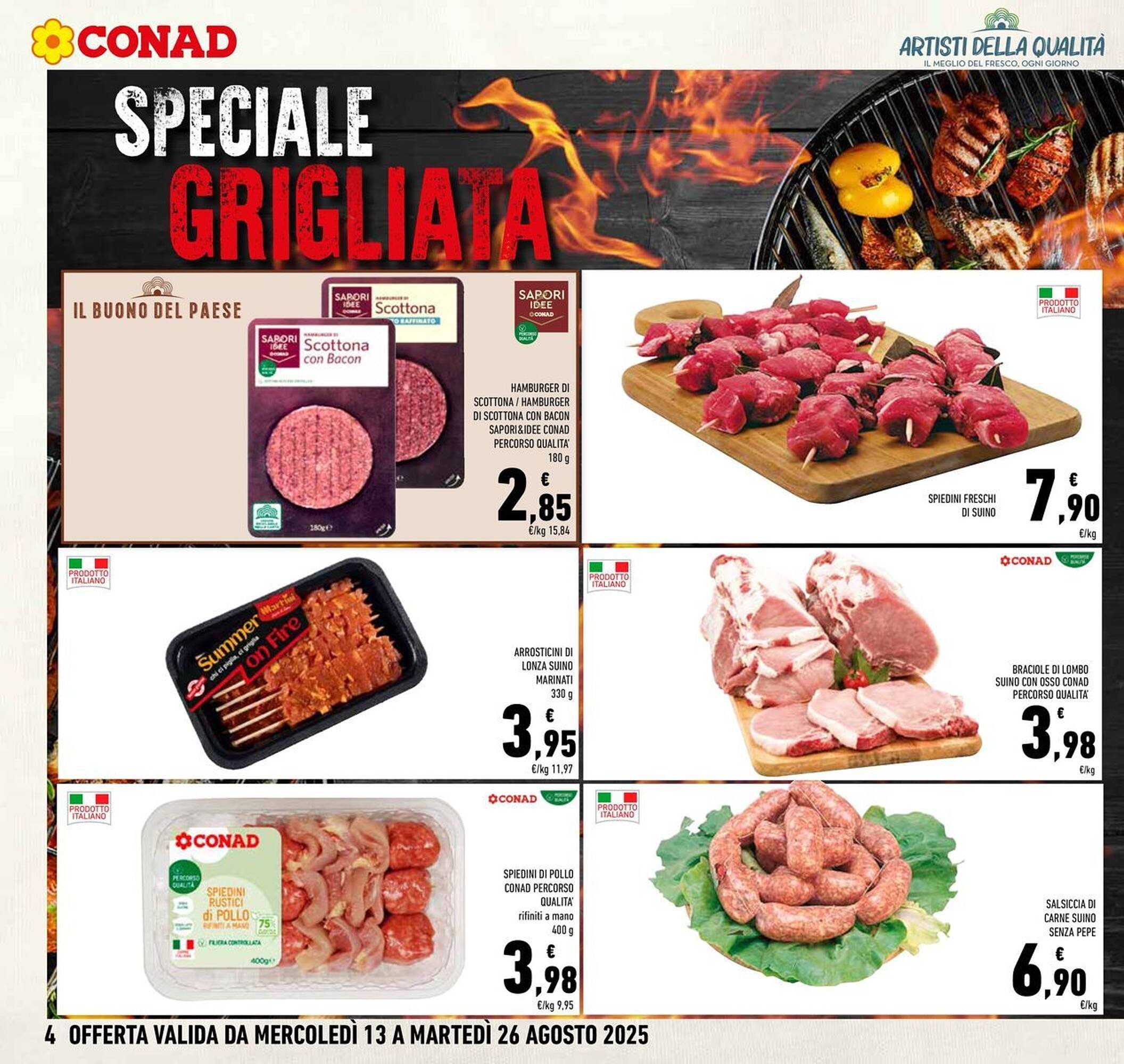 Volantino Conad (2025-08-13 - 2025-08-26)