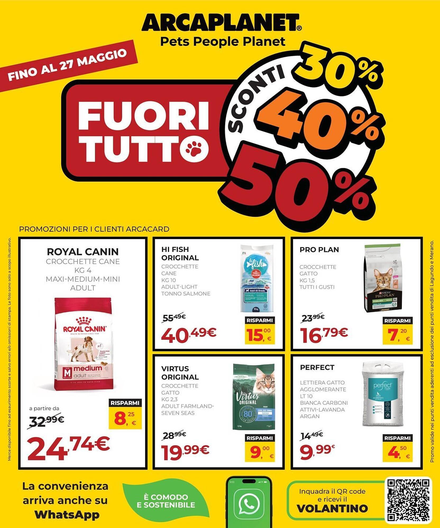 Volantino Arcaplanet (2026-05-07 - 2026-05-27)