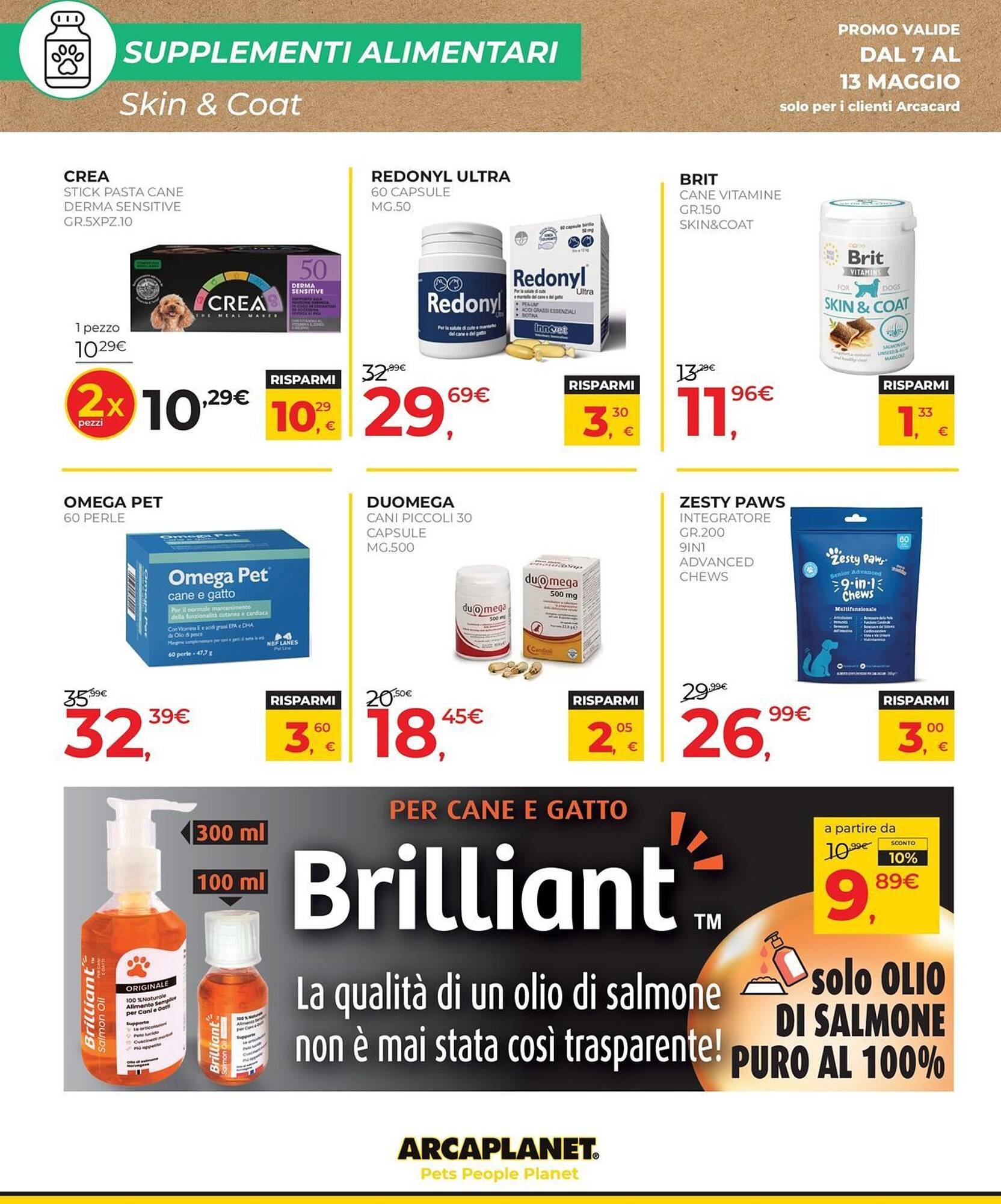 Volantino Arcaplanet (2026-05-07 - 2026-05-27)