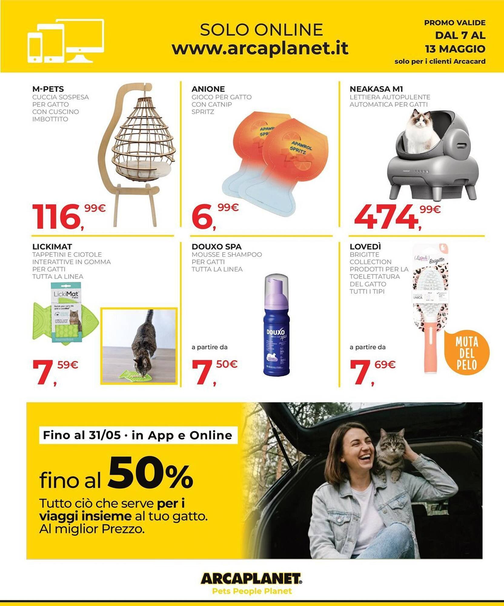 Volantino Arcaplanet (2026-05-07 - 2026-05-27)