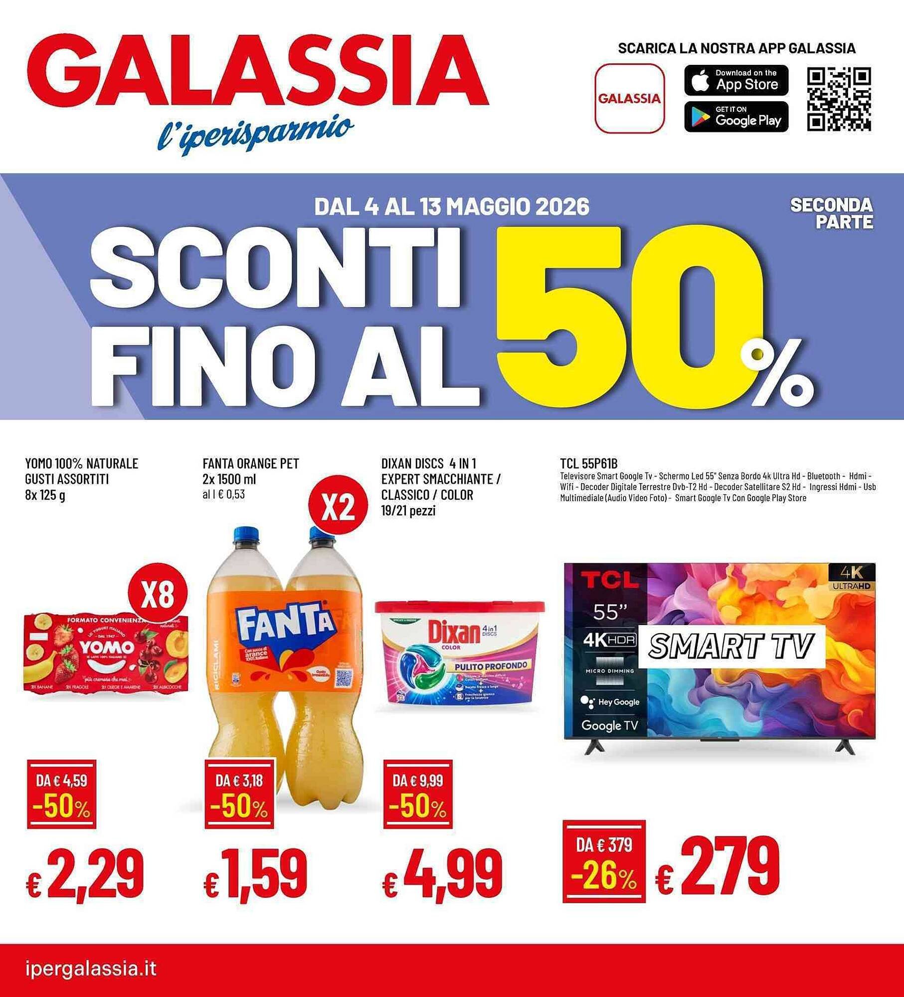 Volantino Galassia (2026-05-04 - 2026-05-13)