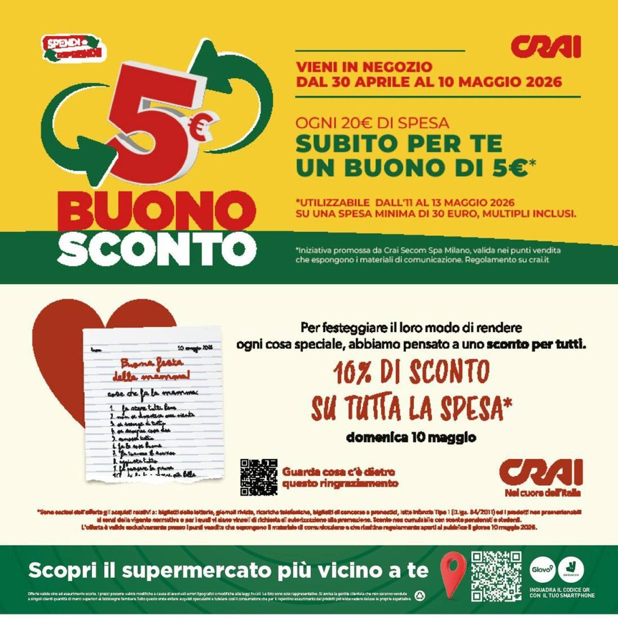 Volantino Crai (2026-04-30 - 2026-05-09)