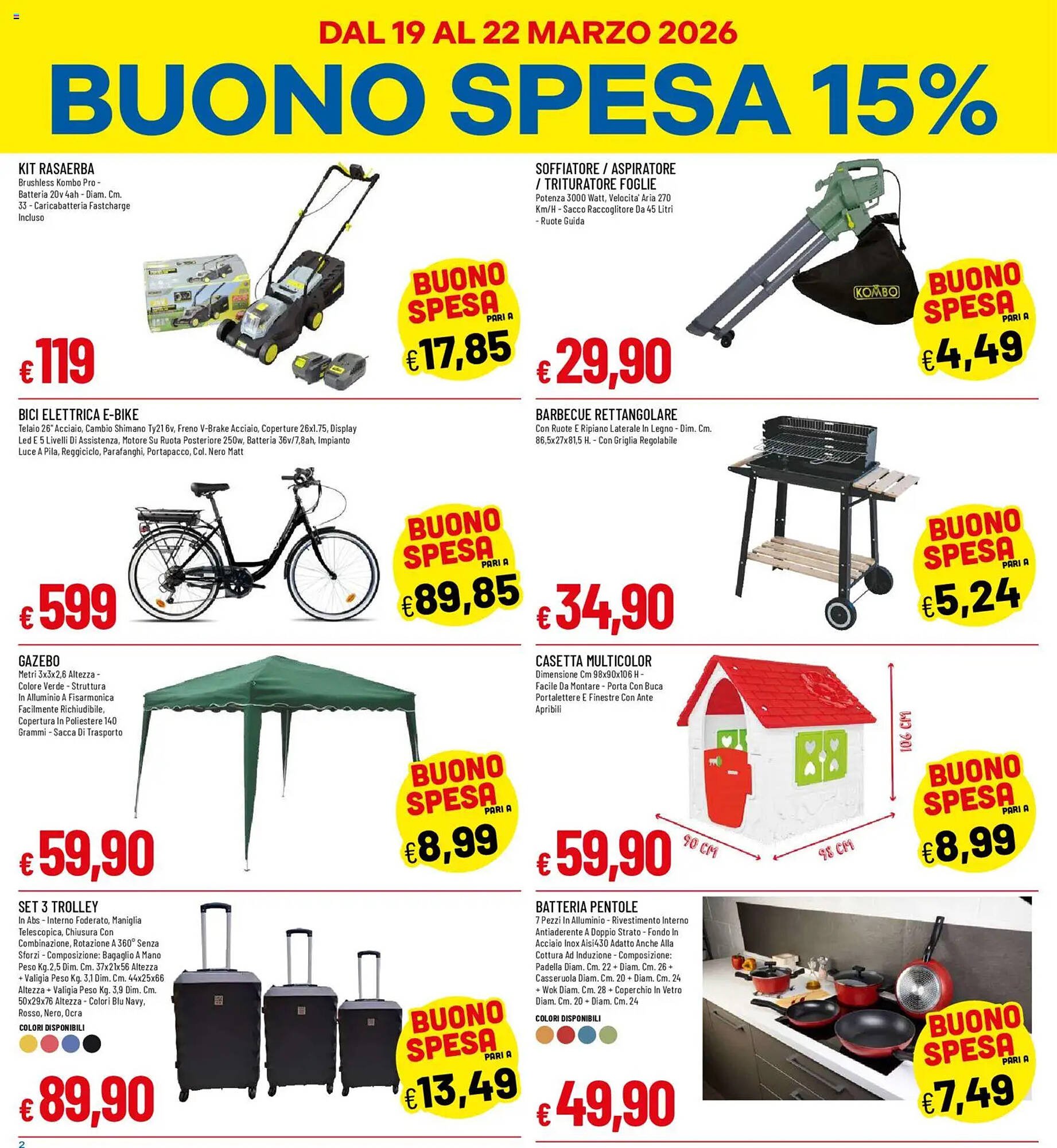 Volantino Galassia (2026-03-19 - 2026-03-22)