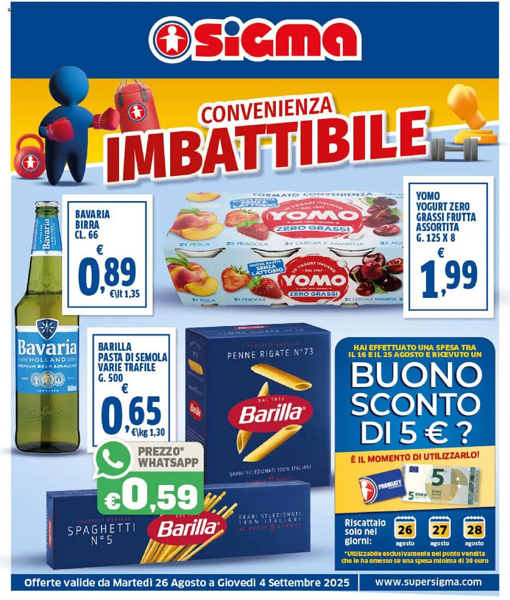 Volantino Sigma (2025-08-26 - 2025-09-04)