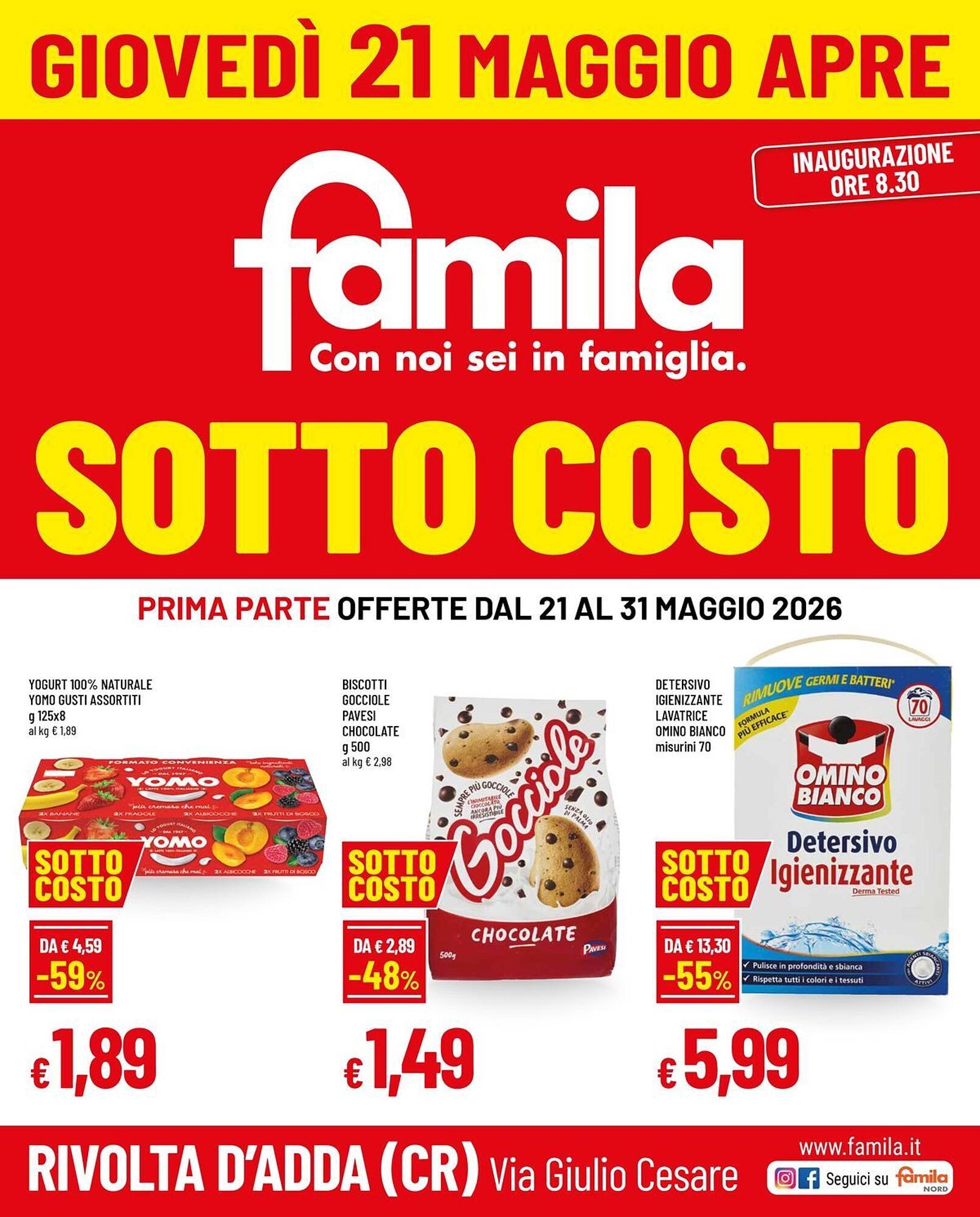 Volantino Famila (2026-05-18 - 2026-05-30)