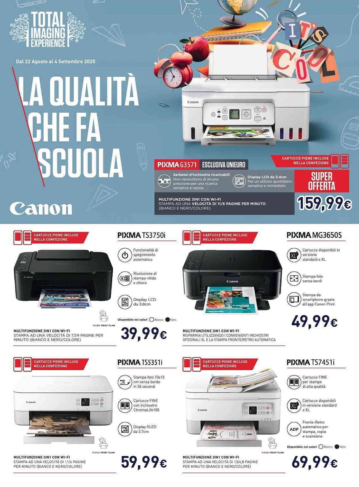 Volantino Unieuro (2025-08-22 - 2025-09-04)