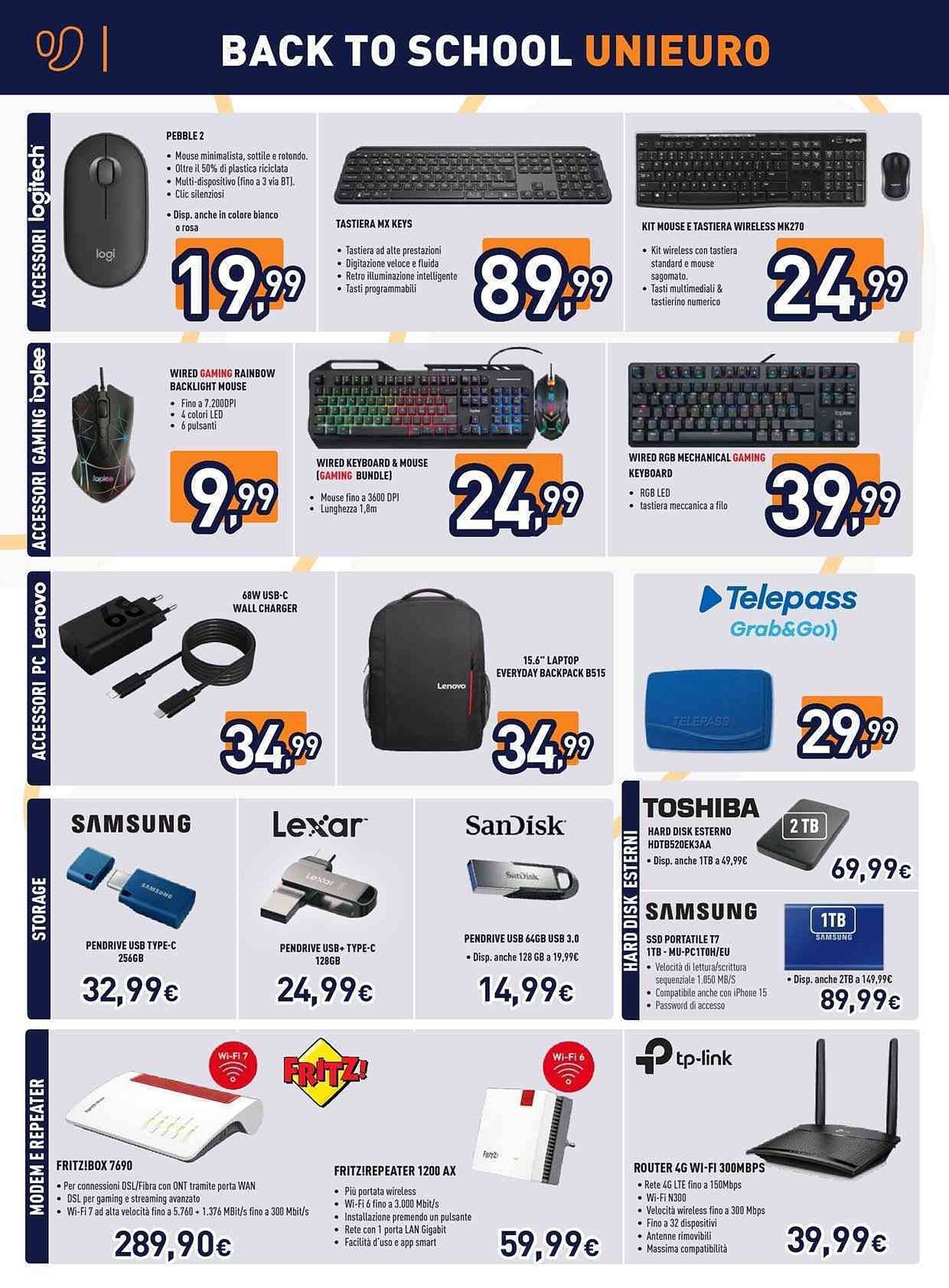 Volantino Unieuro (2025-08-22 - 2025-09-04)