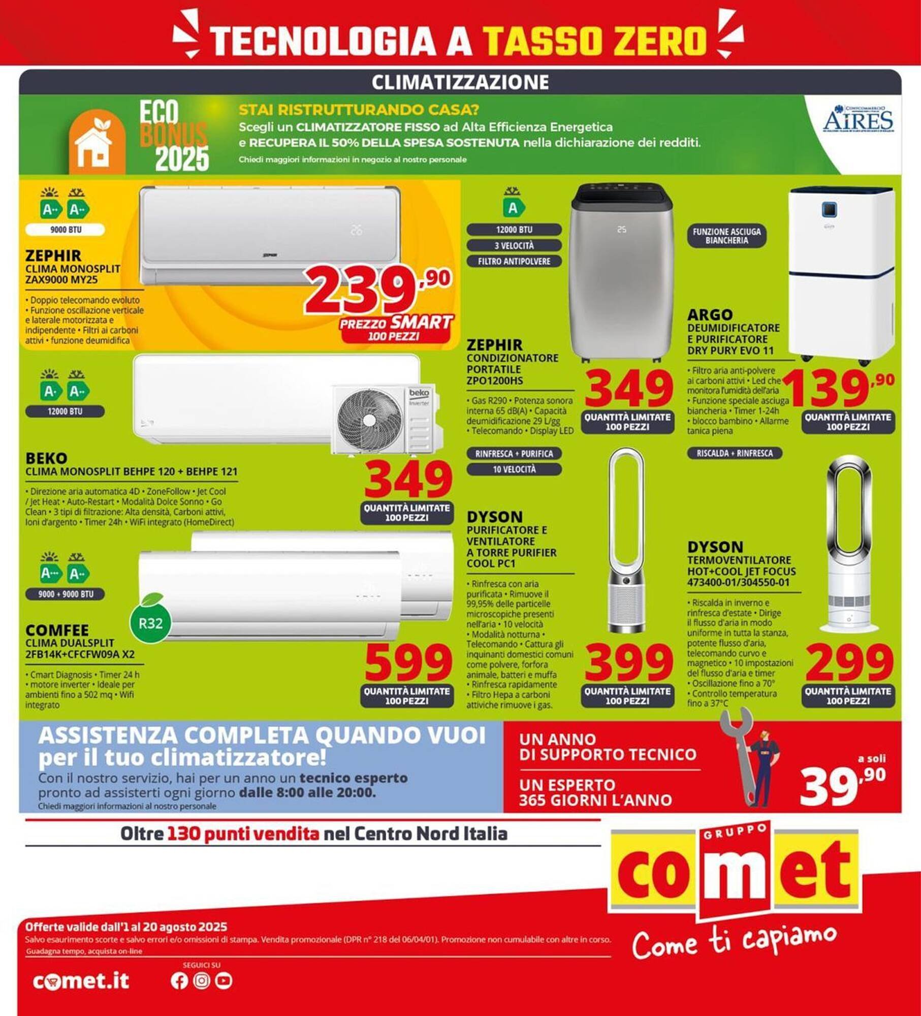 Volantino Comet (2025-08-01 - 2025-08-20)