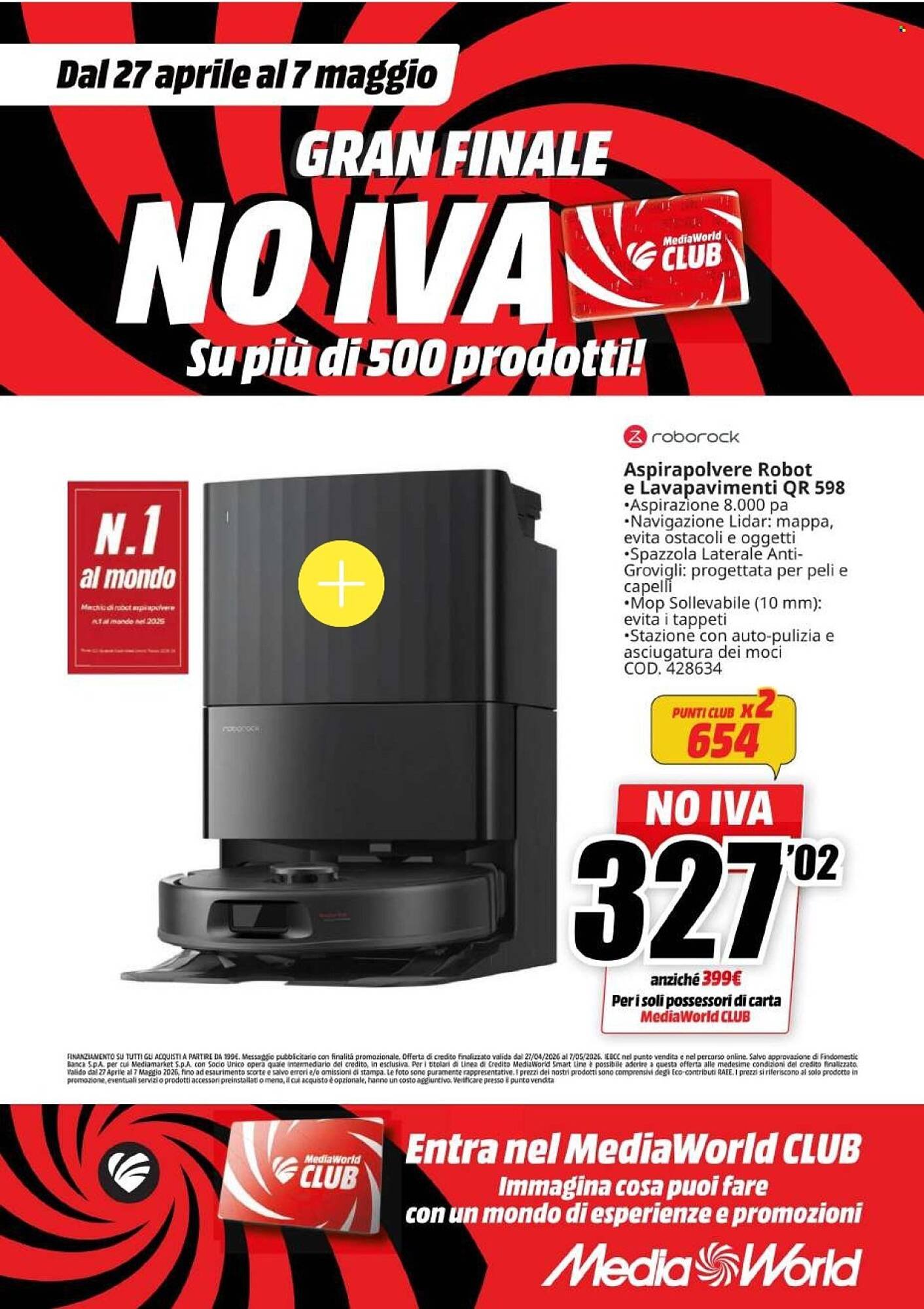 Volantino MediaWorld (2026-04-27 - 2026-05-07)