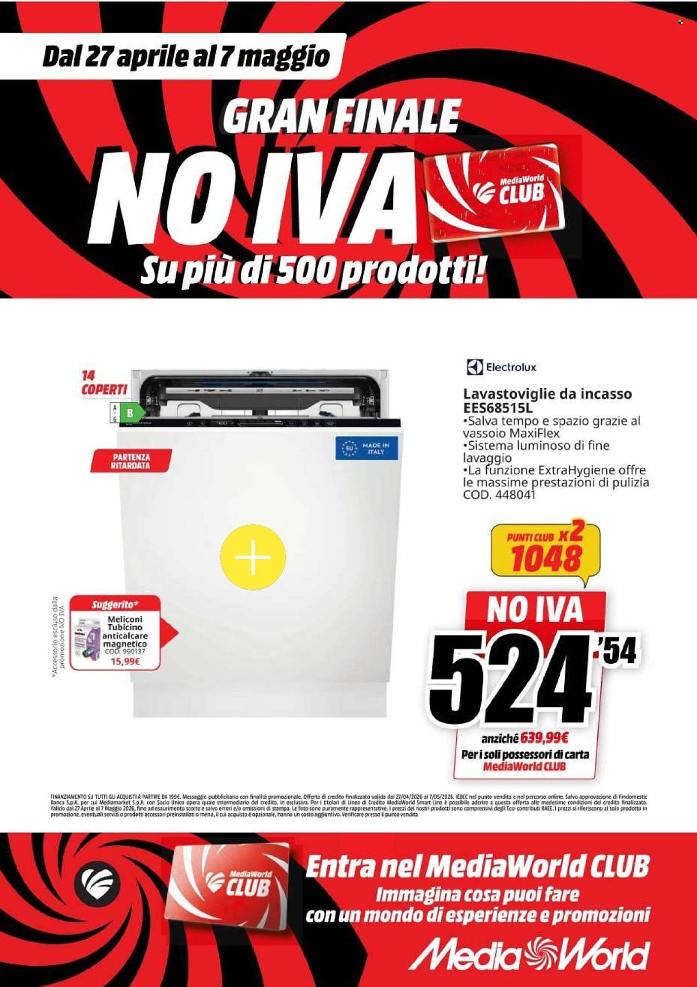 Volantino MediaWorld (2026-04-27 - 2026-05-07)