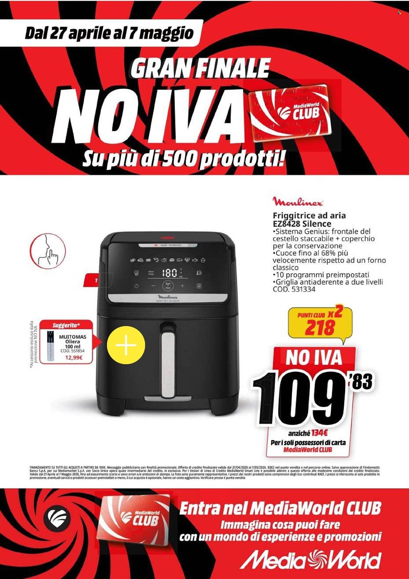 Volantino MediaWorld (2026-04-27 - 2026-05-07)