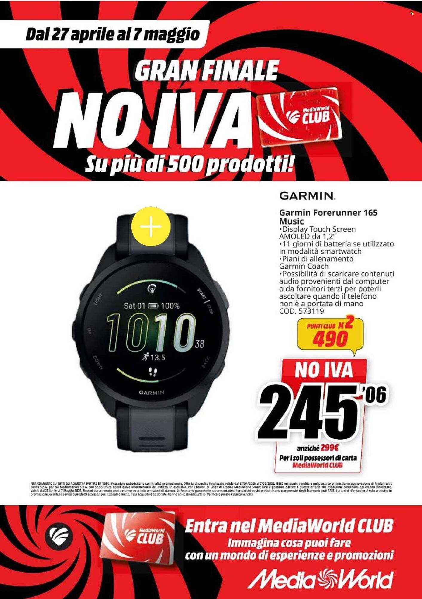 Volantino MediaWorld (2026-04-27 - 2026-05-07)