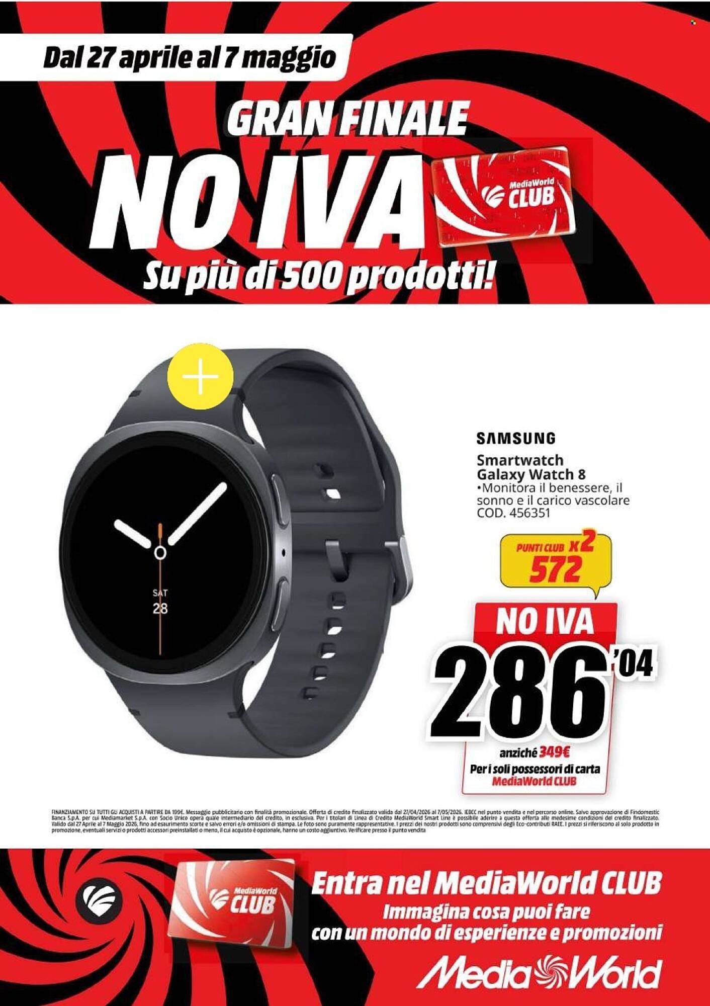 Volantino MediaWorld (2026-04-27 - 2026-05-07)