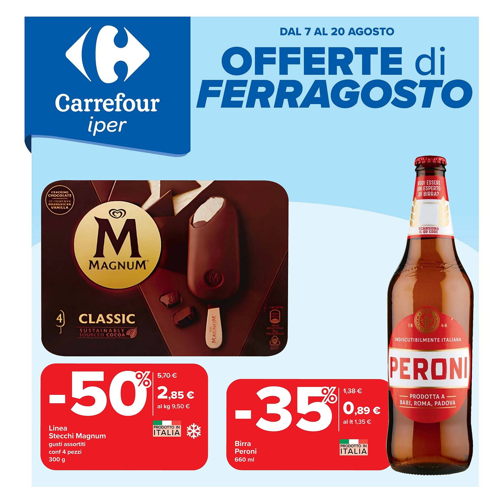Volantino Carrefour (2025-08-07 - 2025-08-20)