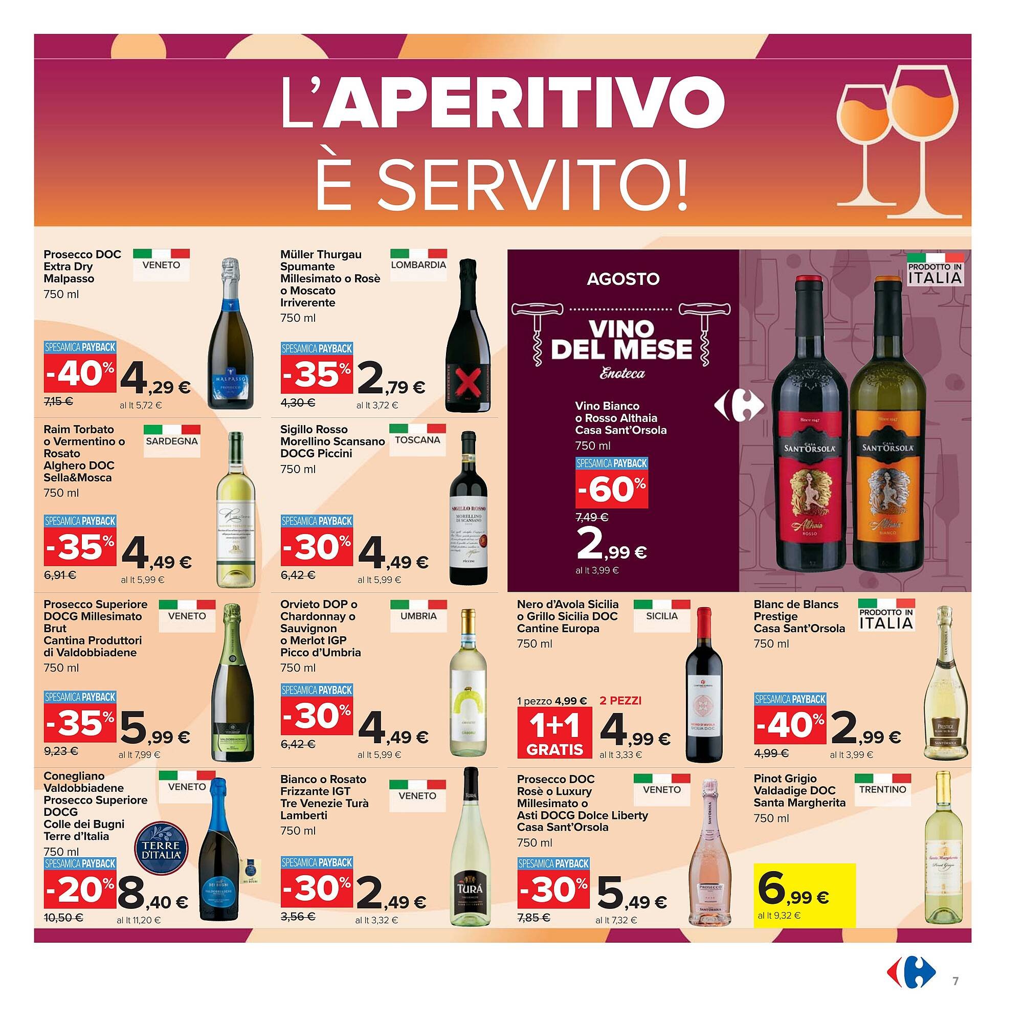 Volantino Carrefour (2025-08-07 - 2025-08-20)