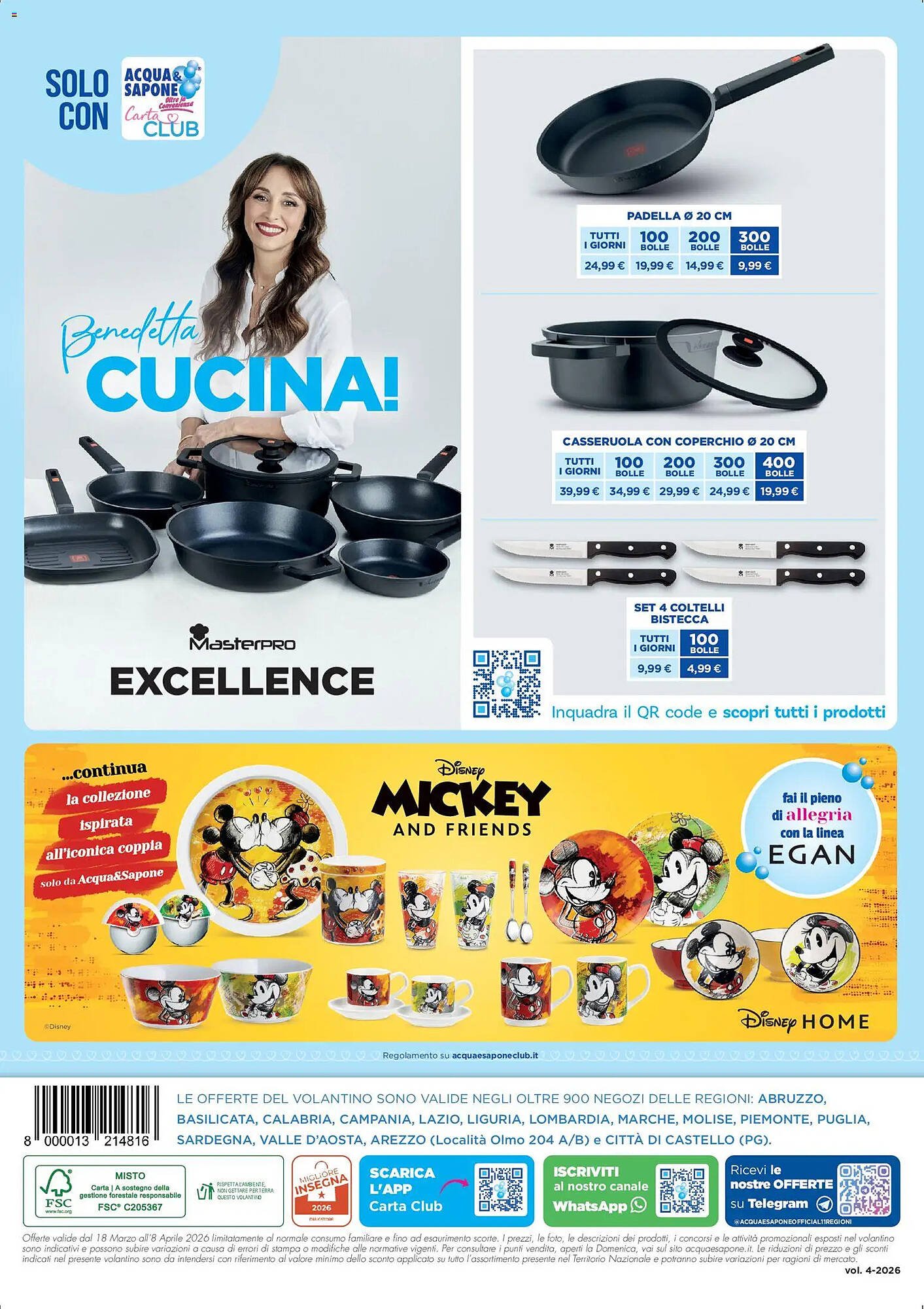Volantino Acqua &amp; Sapone (2026-03-18 - 2026-04-08)