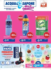Volantino Acqua &amp; Sapone (2026-03-18 - 2026-04-08)