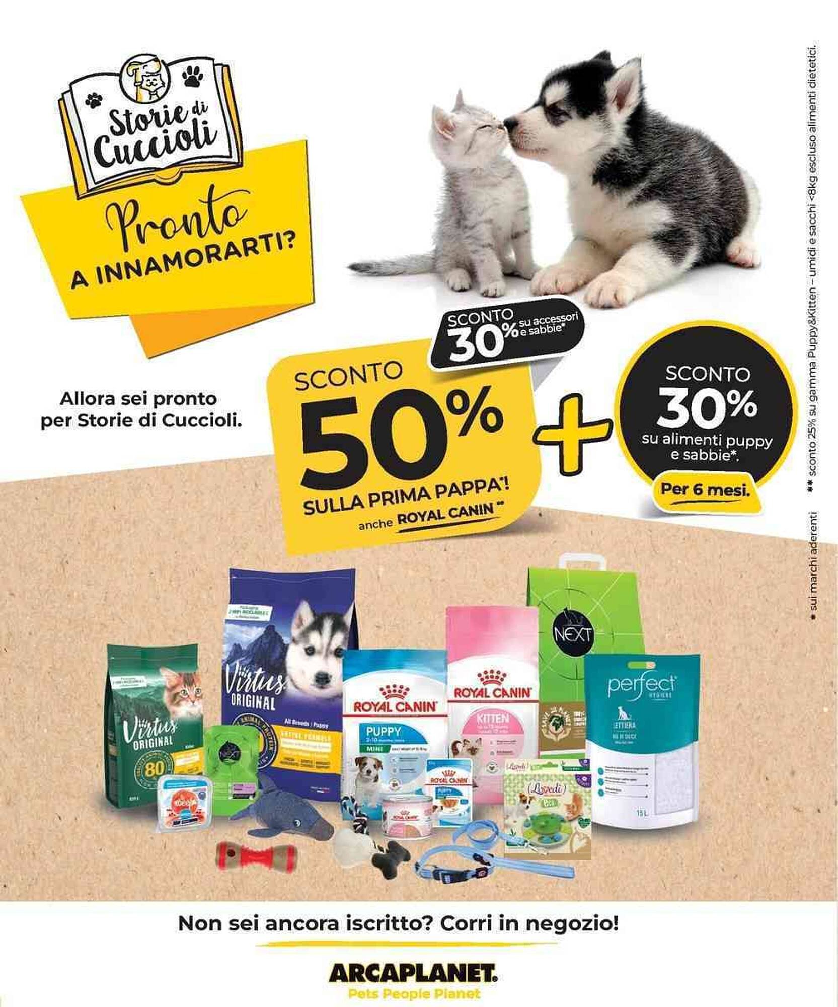 Volantino Arcaplanet (2026-03-16 - 2026-04-08)