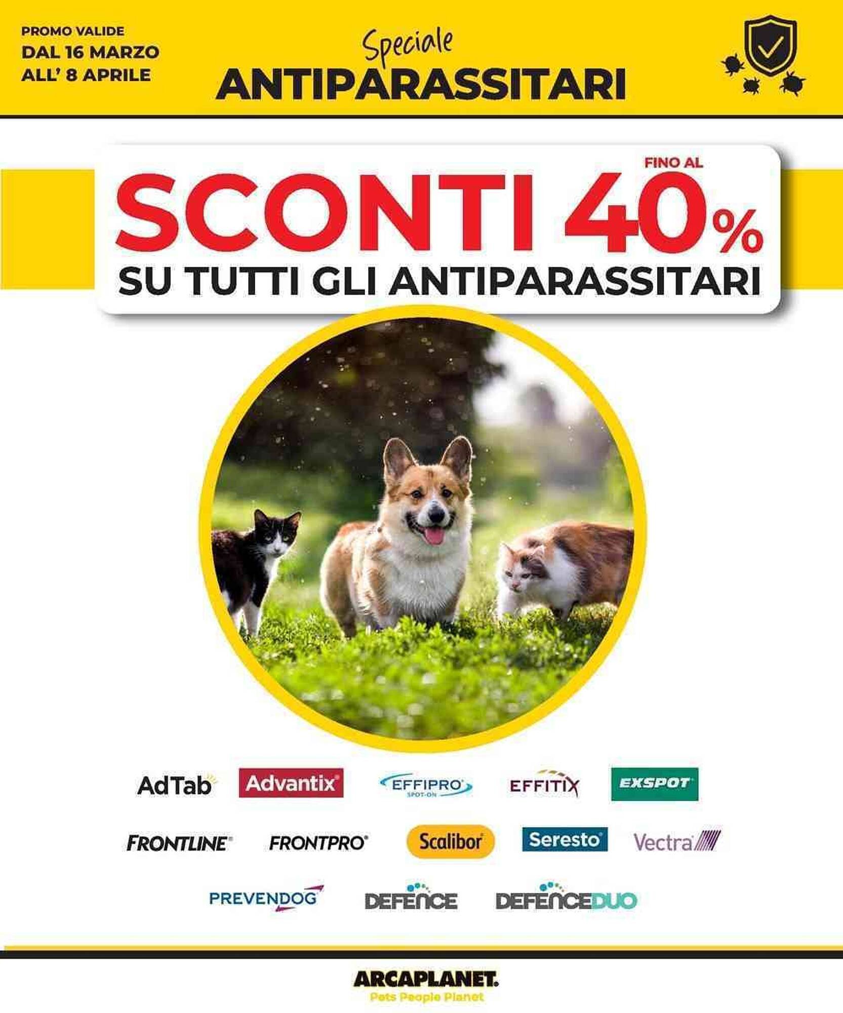 Volantino Arcaplanet (2026-03-16 - 2026-04-08)