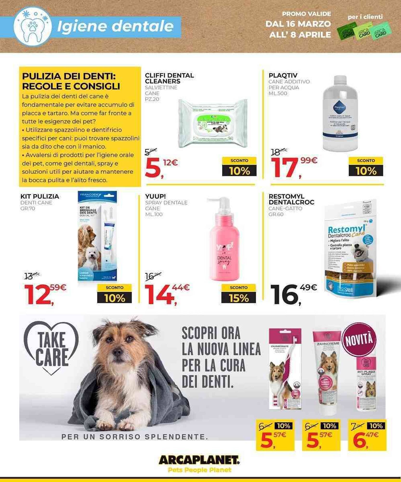 Volantino Arcaplanet (2026-03-16 - 2026-04-08)