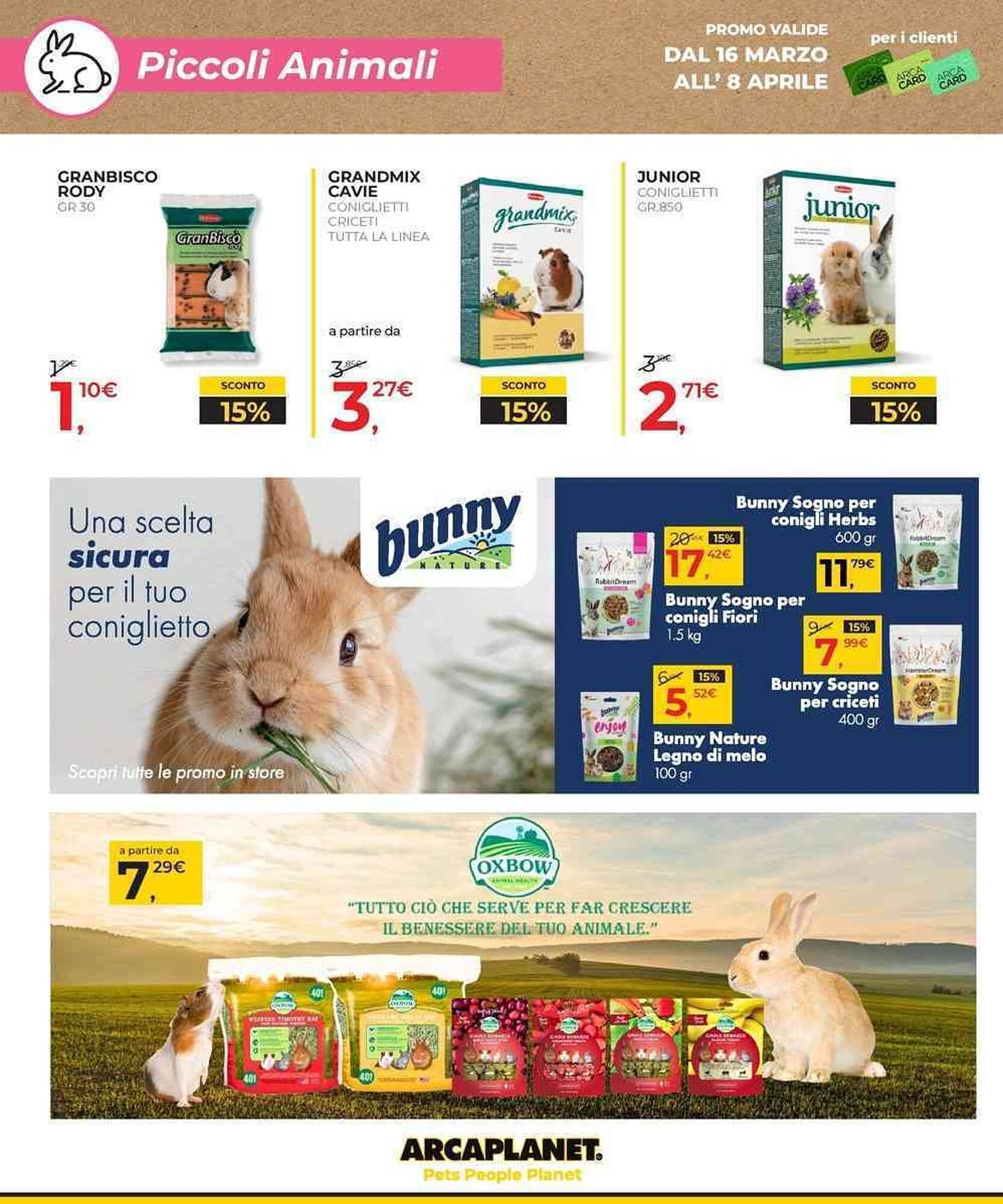Volantino Arcaplanet (2026-03-16 - 2026-04-08)