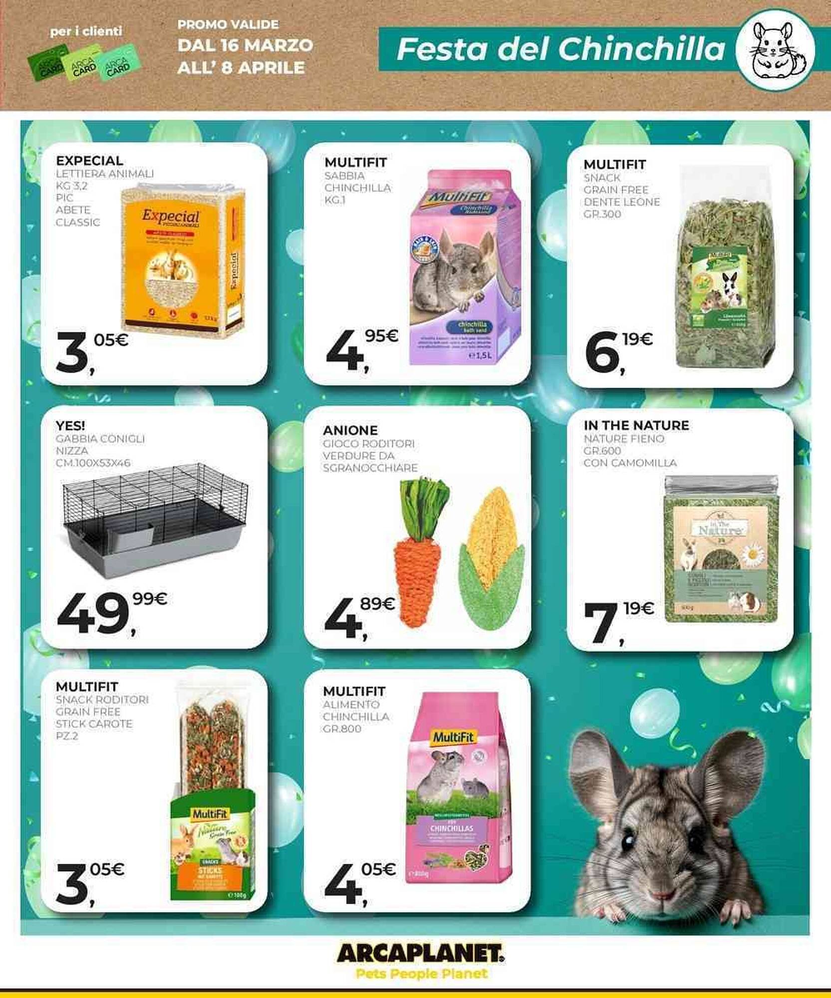 Volantino Arcaplanet (2026-03-16 - 2026-04-08)