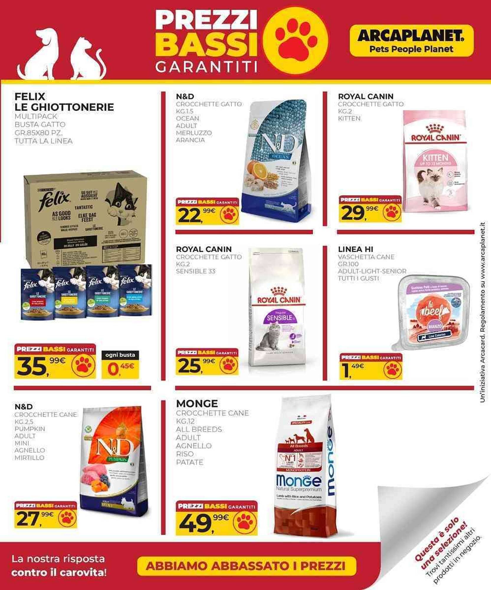 Volantino Arcaplanet (2026-03-16 - 2026-04-08)