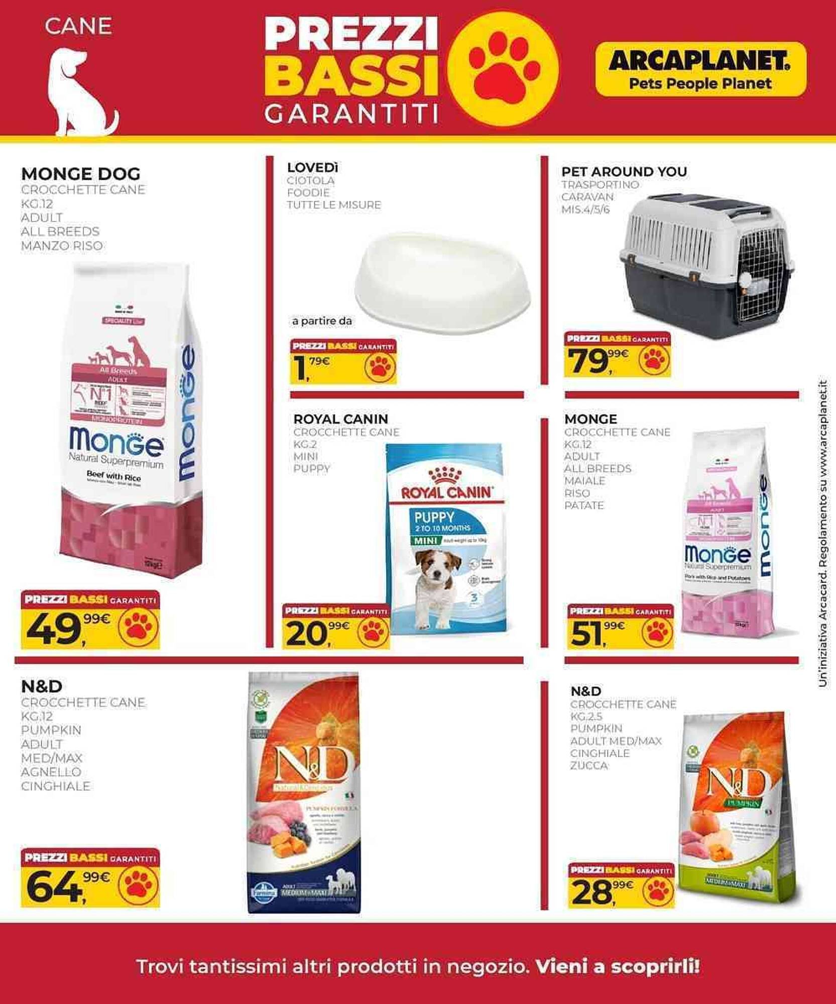 Volantino Arcaplanet (2026-03-16 - 2026-04-08)