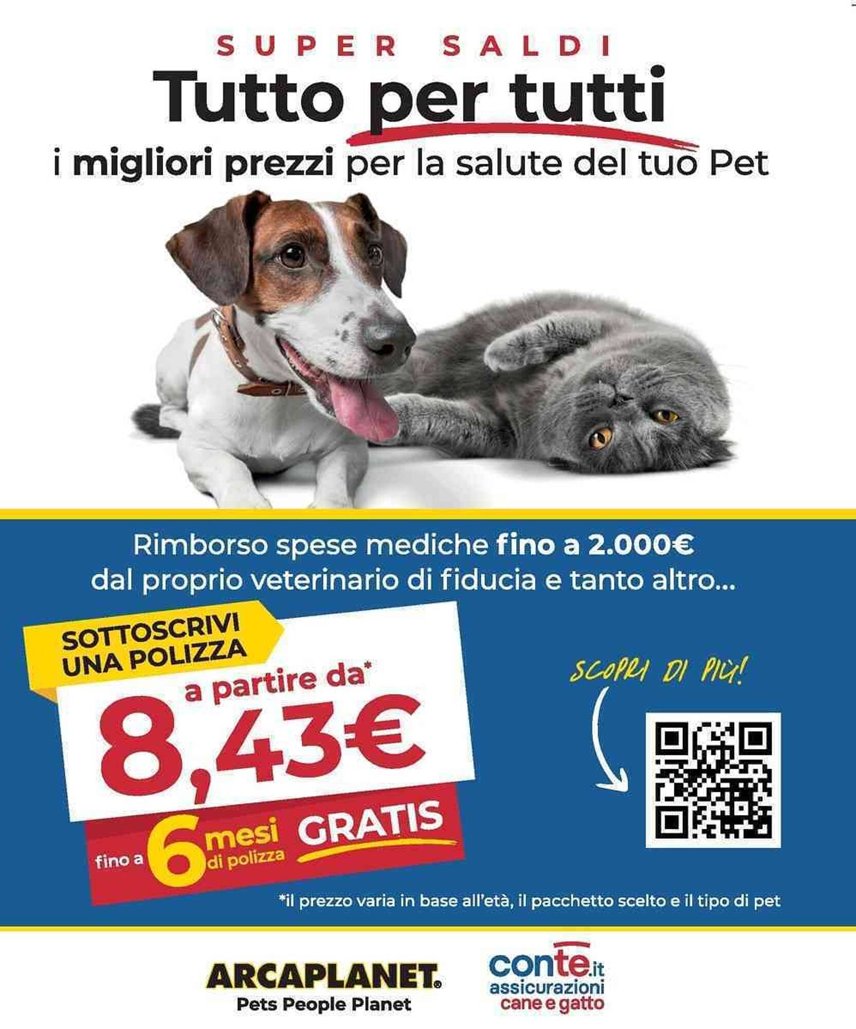 Volantino Arcaplanet (2026-03-16 - 2026-04-08)