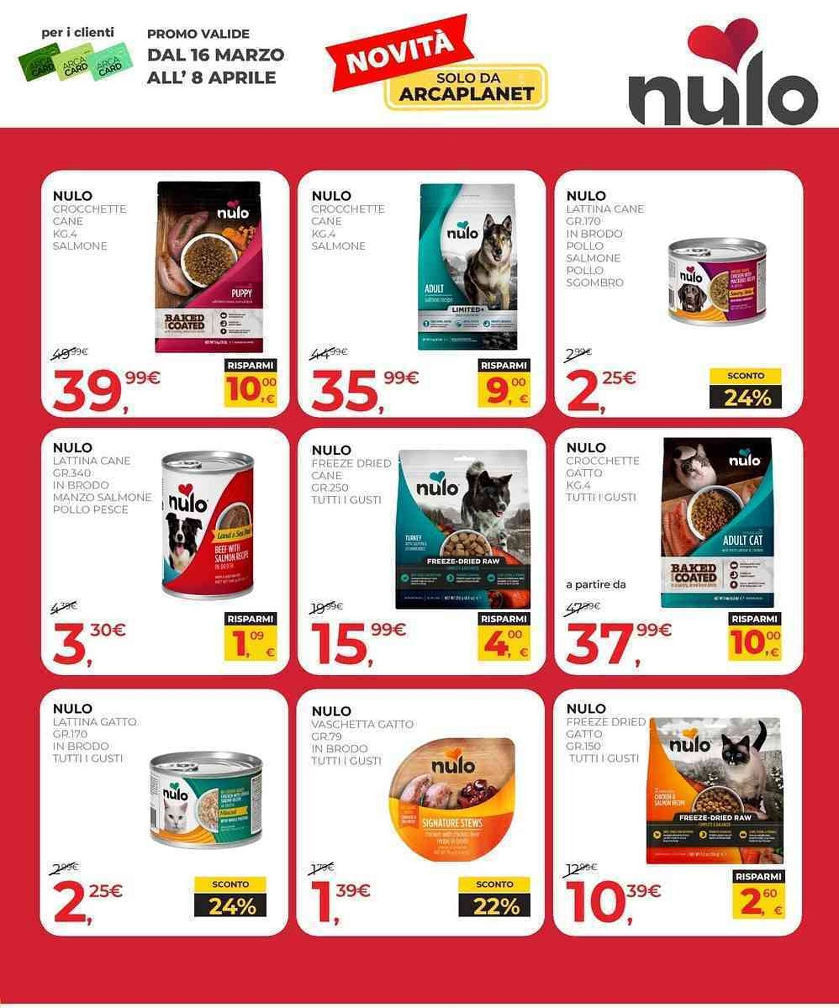 Volantino Arcaplanet (2026-03-16 - 2026-04-08)