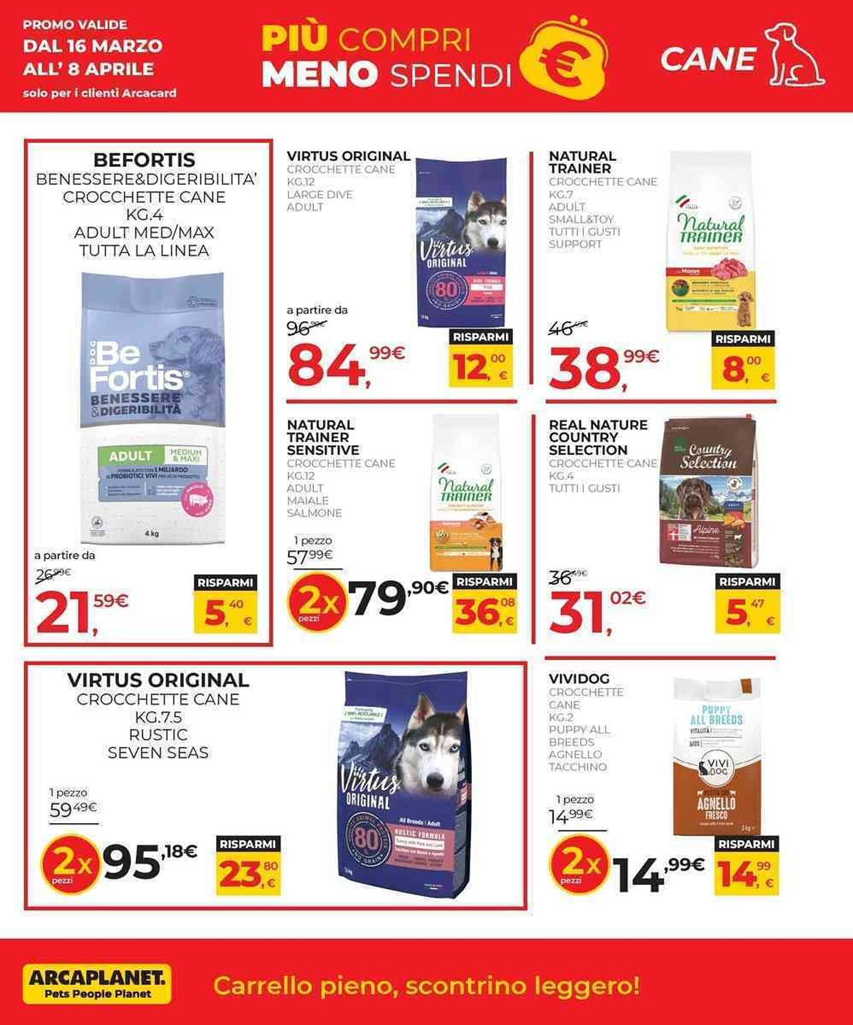 Volantino Arcaplanet (2026-03-16 - 2026-04-08)