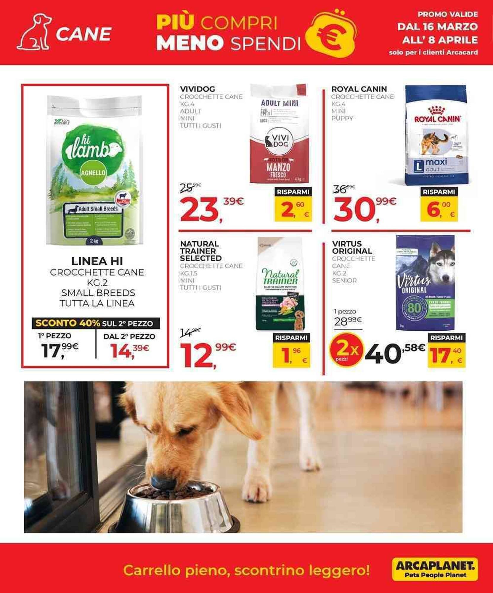Volantino Arcaplanet (2026-03-16 - 2026-04-08)