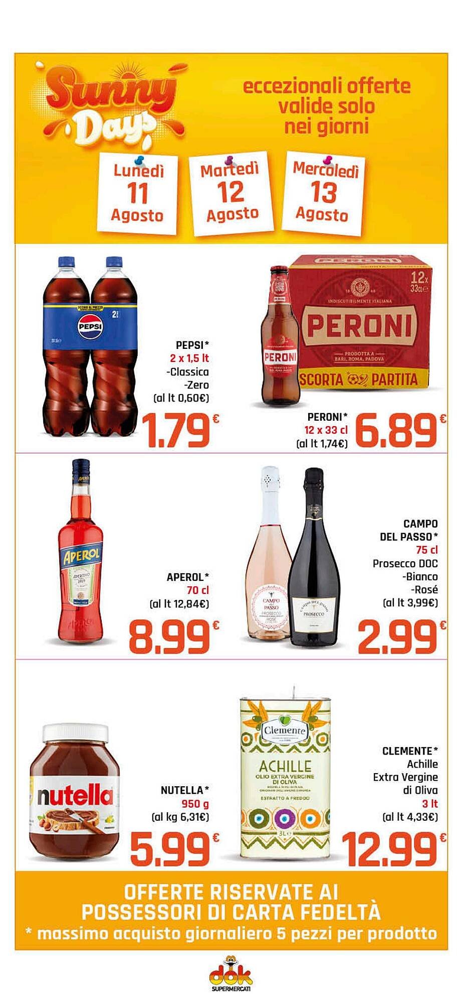 Volantino Supermercati Dok (2025-08-08 - 2025-08-15)